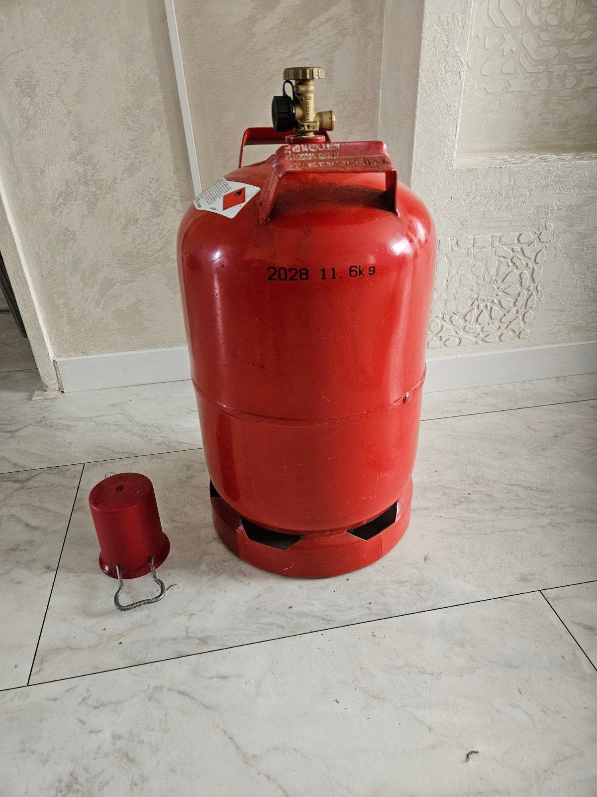 Lege WestfalenGas gasfles 6 kg, Ophalen, Gebruikt