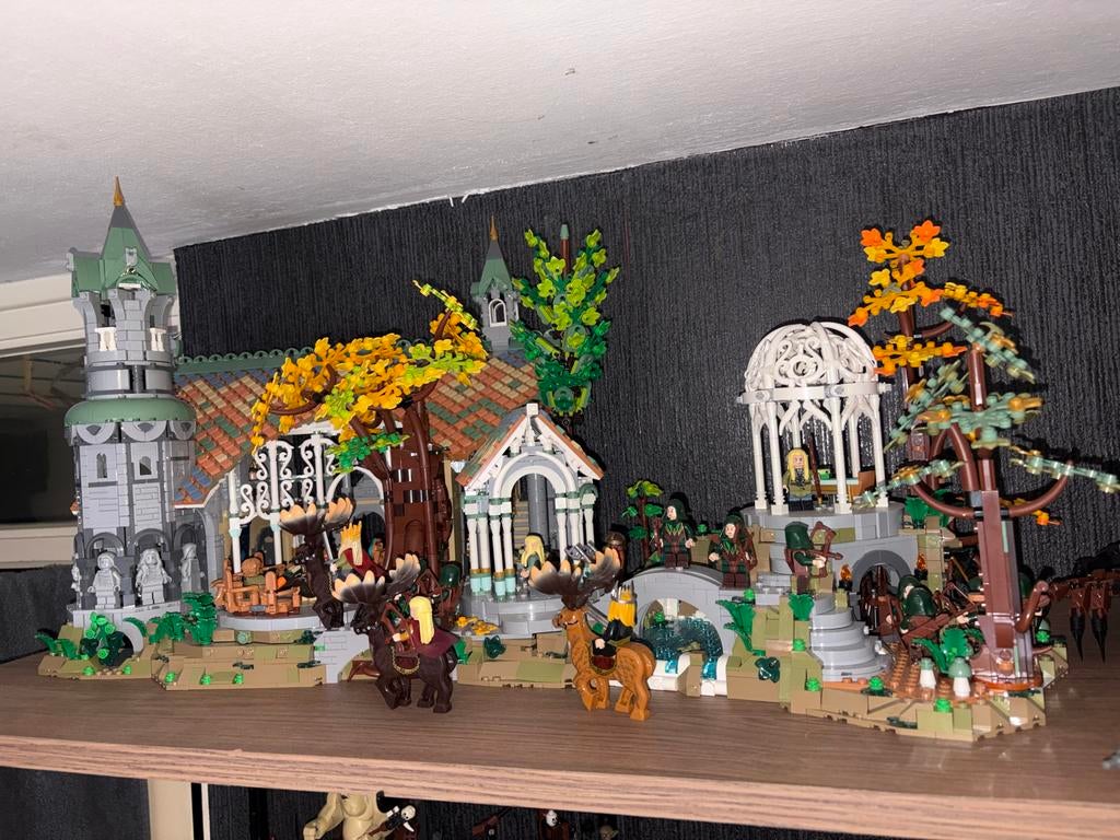 LEGO Lord of the Rings Rivendell (10316) - Zo goed als nieuw, Lego, Ophalen of Verzenden, Zo goed als nieuw, Compleet