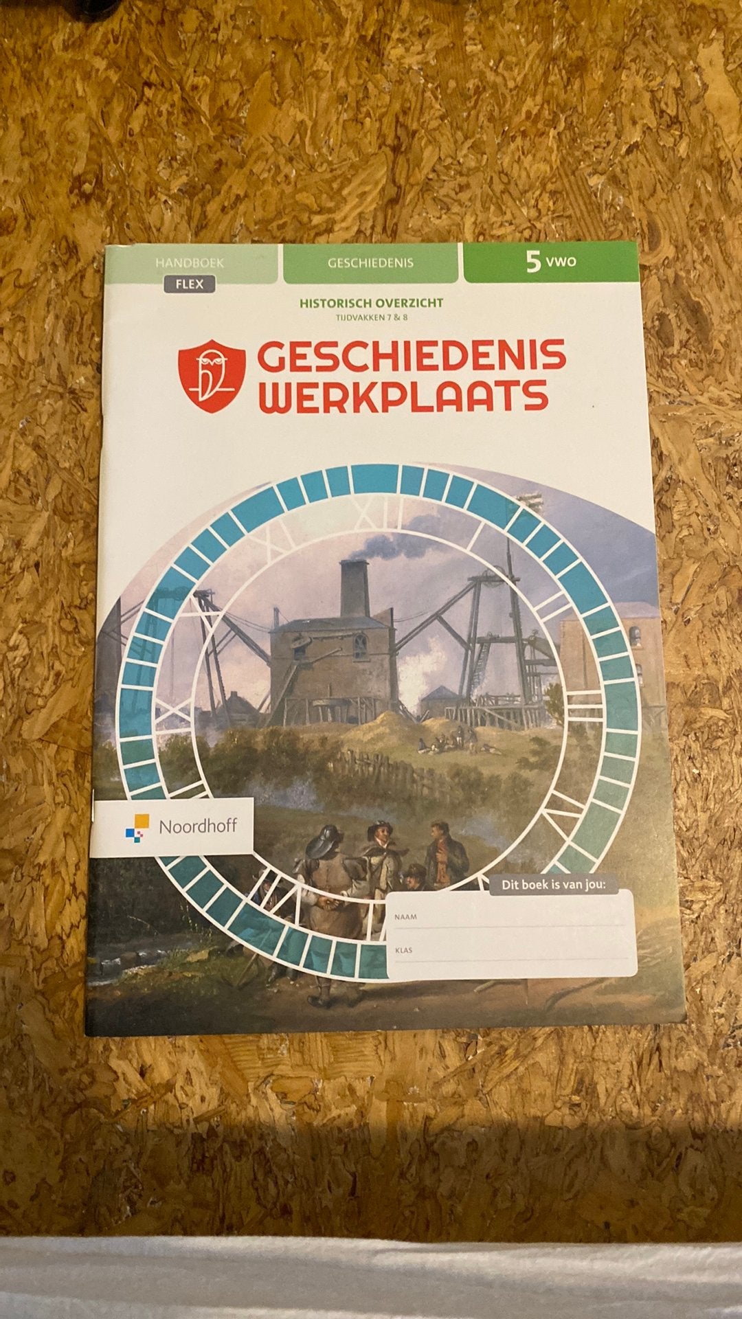 Geschiedeniswerkplaats 3e ed vwo 5 FLEX Handboek historisch, Boeken, Ophalen of Verzenden, Nieuw, VWO, Geschiedenis