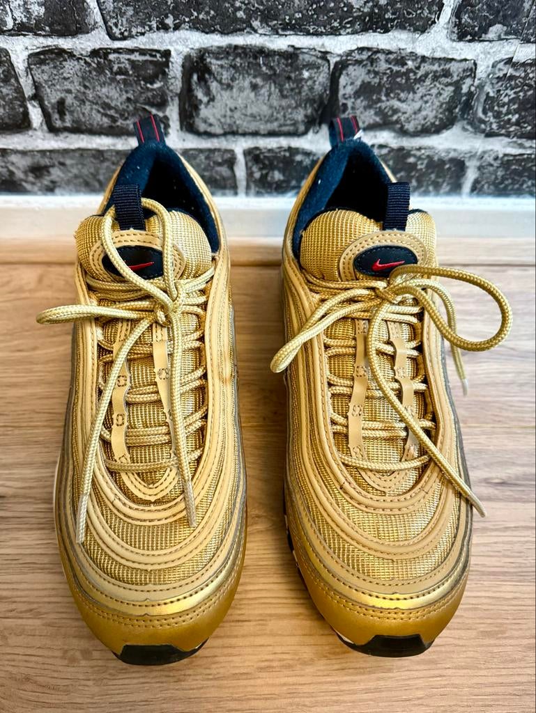 Top sneakers! Nike Air Max 97 maat 7 US / 40 EUR Gold Bullet, Kleding | Dames, Schoenen, Overige kleuren, Nike, Ophalen of Verzenden