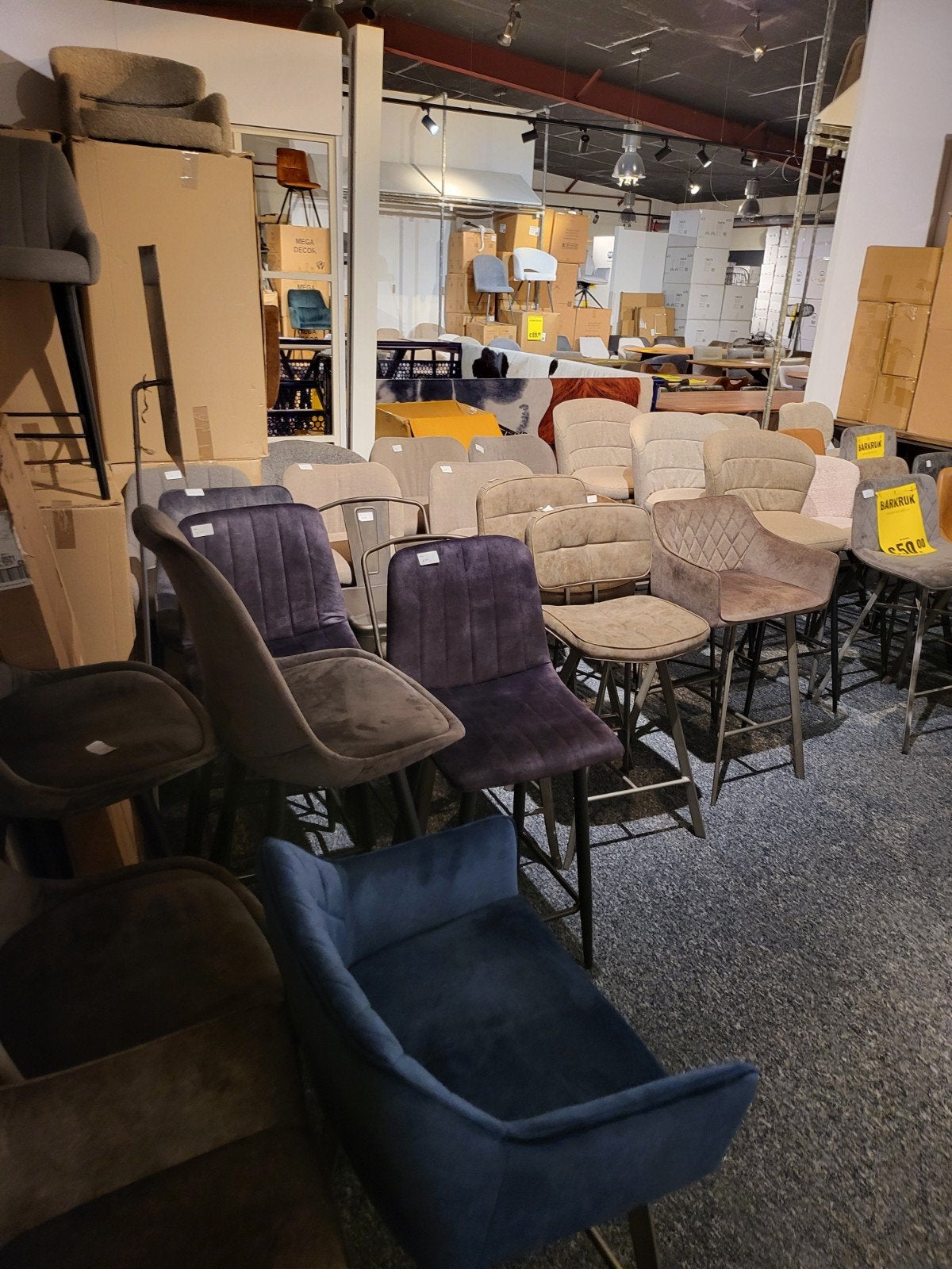 Barkrukken opkoop partij - nu 50€ per stuk!, Ophalen, Met voetsteun, 60 tot 90 cm, Hout
