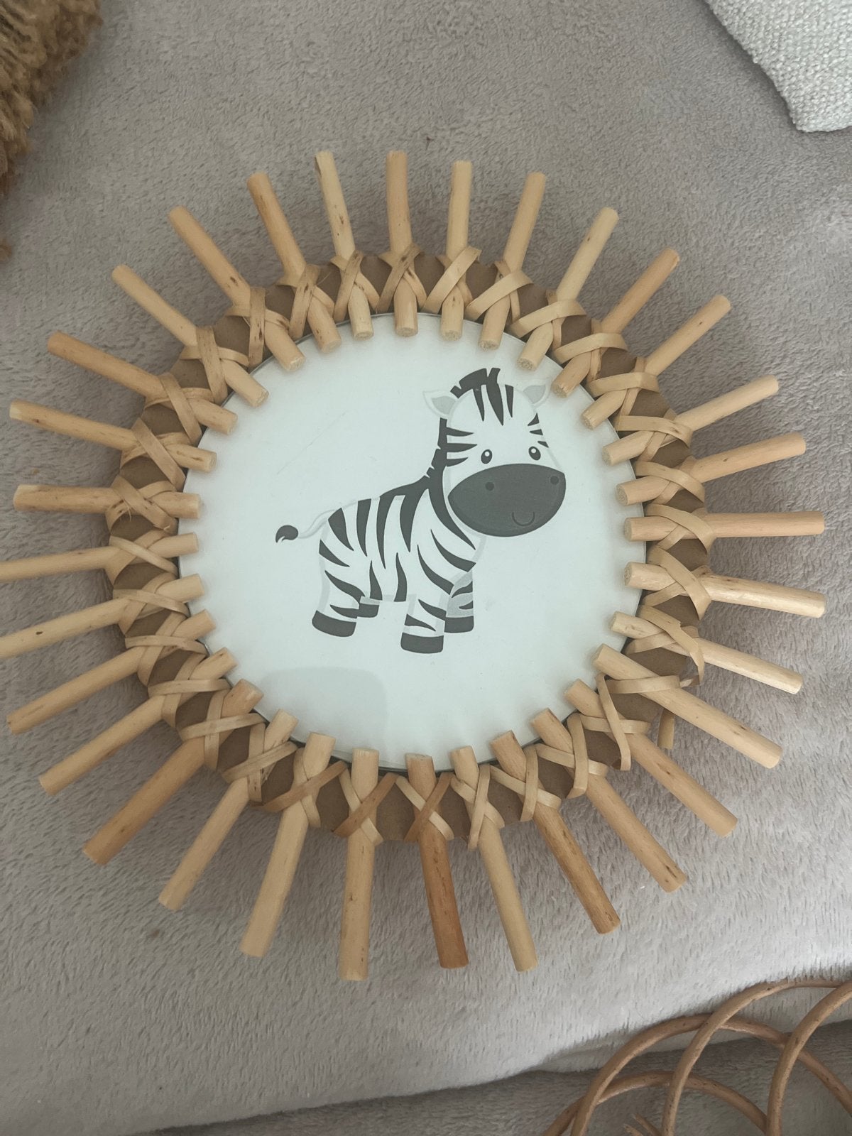 Leuke rotan fotolijst, Meerkleurig, Boho, Ophalen of Verzenden, Zo goed als nieuw
