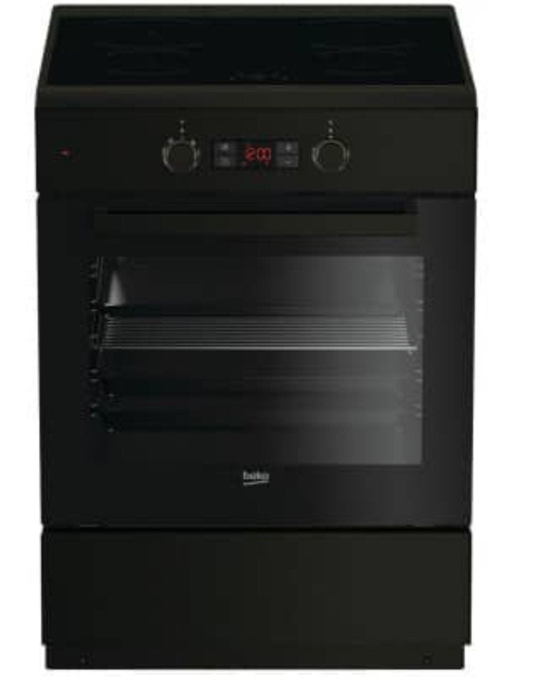Beko FSM89301GA fornuis Vrijstaand fornuis Inductiekookplaat, Ophalen, Gebruikt, Stoom