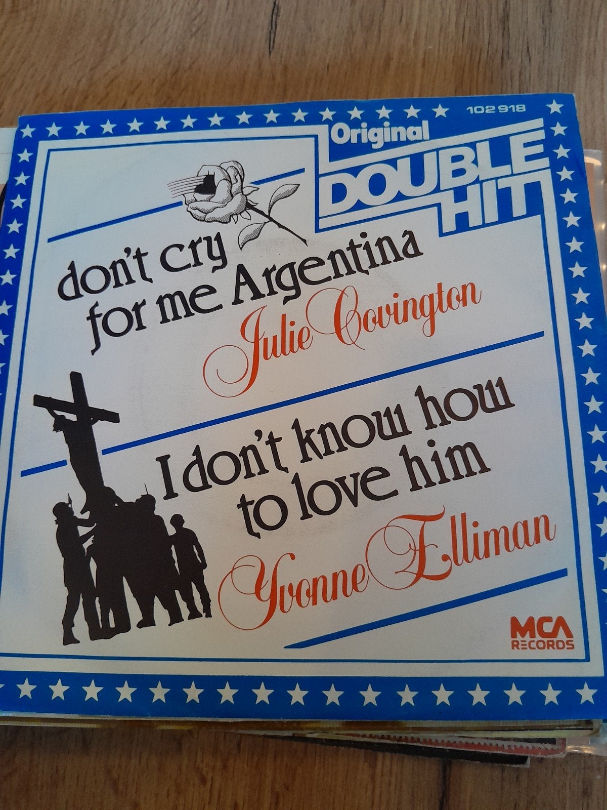 Julie covington 7inch don,t cry for me argentina, Ophalen of Verzenden, Zo goed als nieuw, Pop