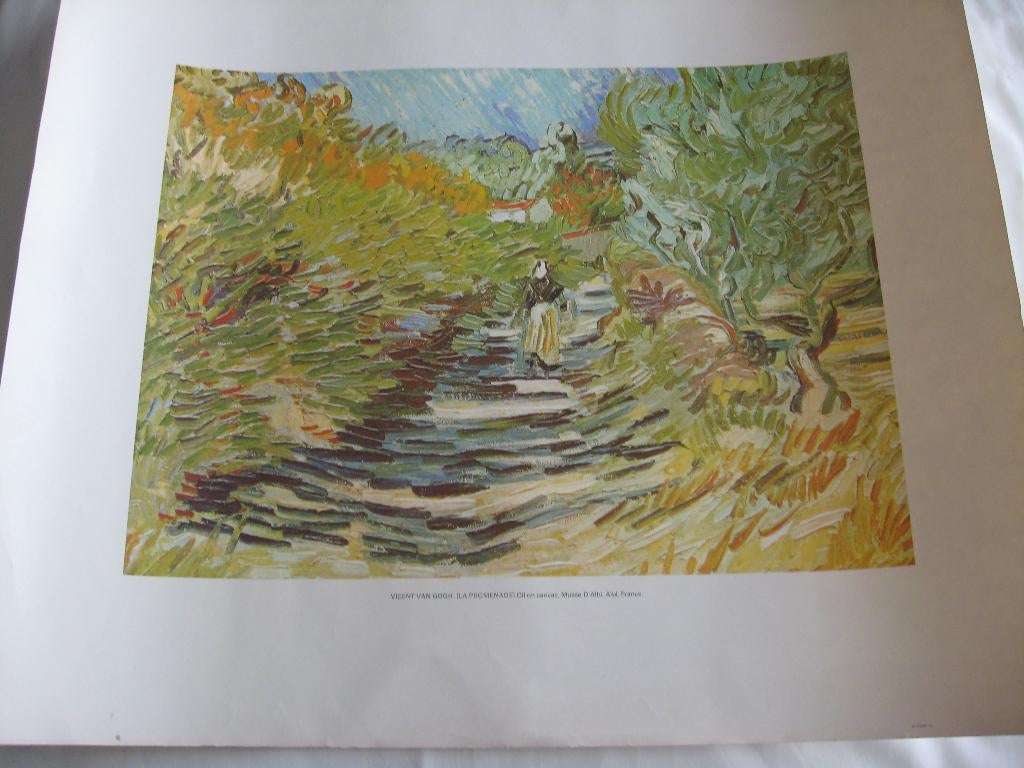 Vincent van GOGH Litho., Ophalen of Verzenden