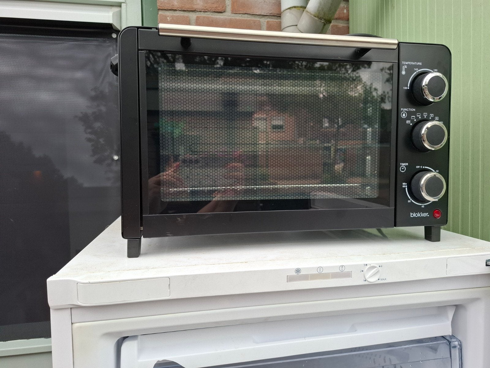 Blokker Mini Oven - Compact en Handig, Ophalen, Minder dan 45 cm, Minder dan 45 cm, Nieuw