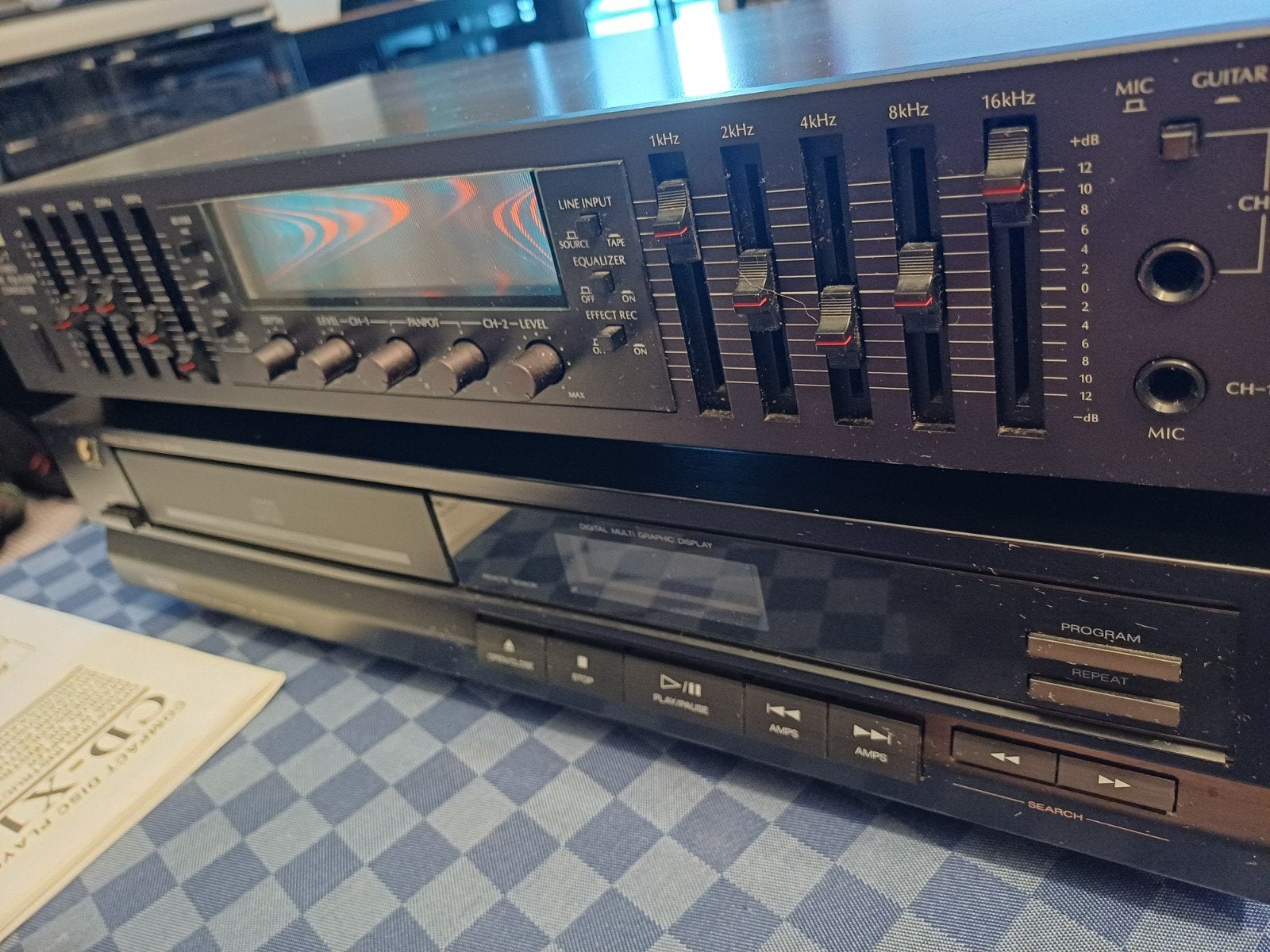 Sansui RG-7 Stereo Graphic Equalizer (1982-83), Ophalen of Verzenden, Zo goed als nieuw