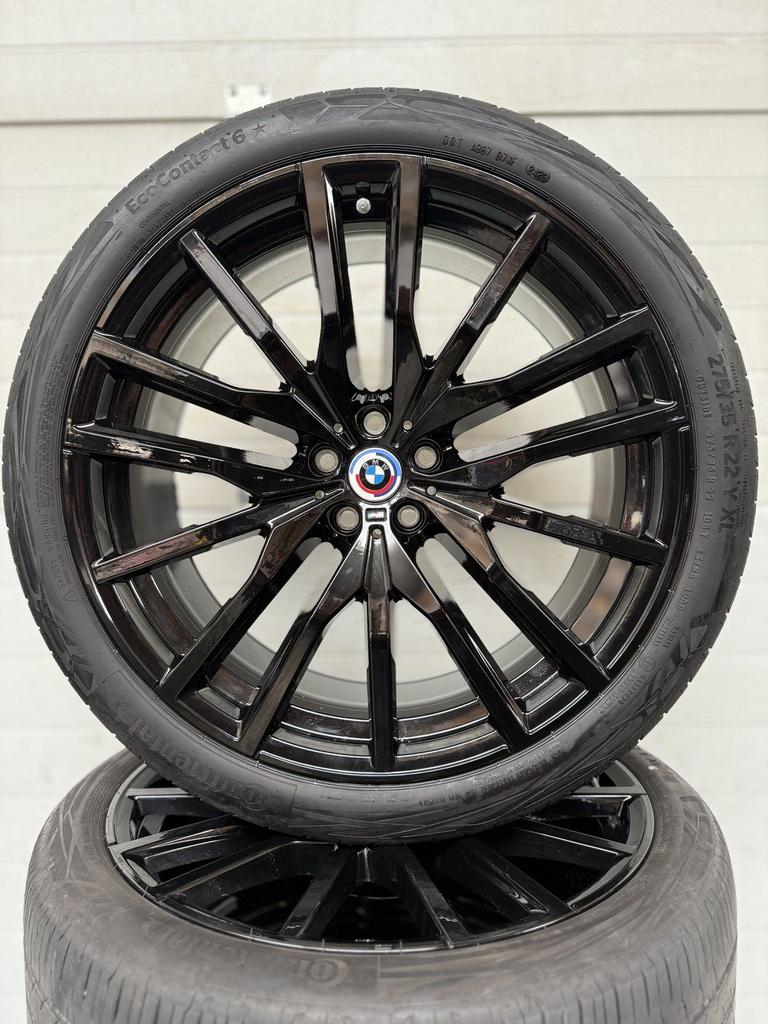 DEMO 22’’ BMW X5 X6 G05 G06 VELGEN ZOMERBANDEN ORIG SET TPMS, Gebruikt, -, 275 mm, -