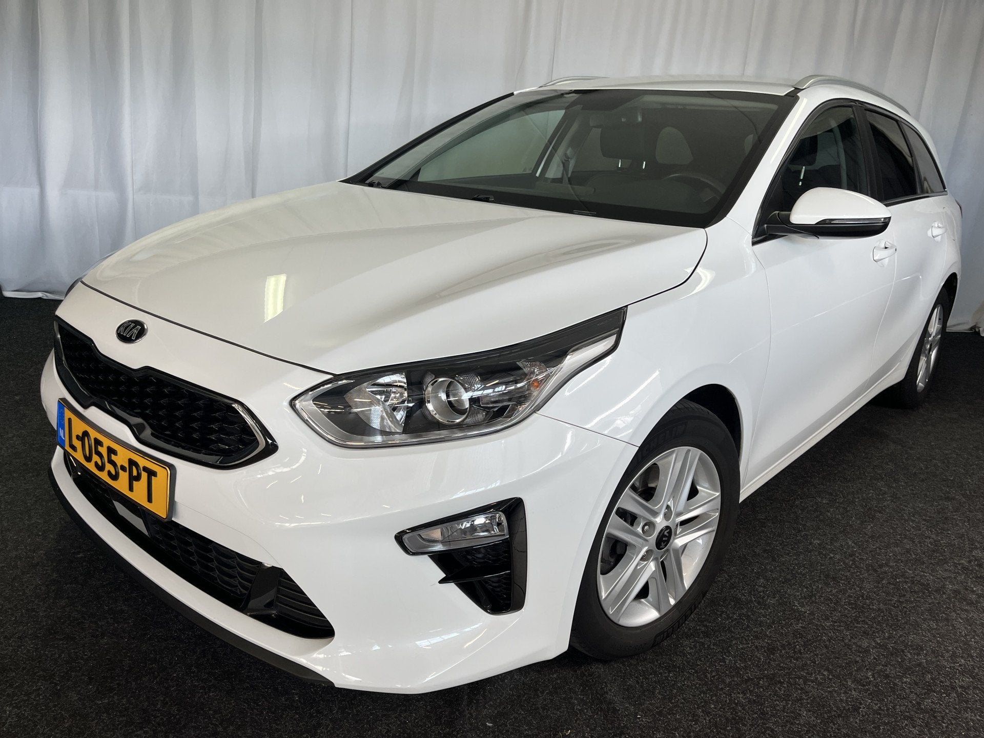 Kia Ceed Sportswagon 1.0 T-GDi MHEV DynamicPlusLine ECC/CAME, Gebruikt, 1309 kg, Met garantie (alle), Leder en Stof