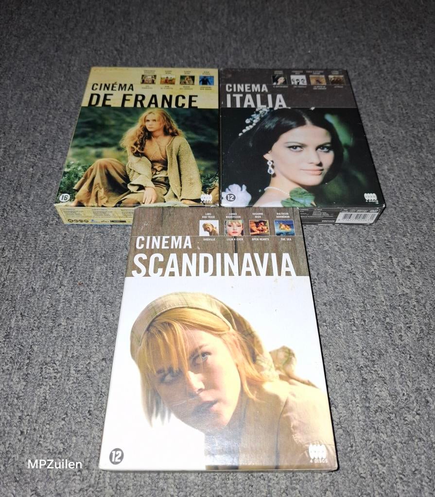 Cinema de France,Italia,Scandinavia, Vanaf 12 jaar, Ophalen of Verzenden, Zo goed als nieuw, Boxset