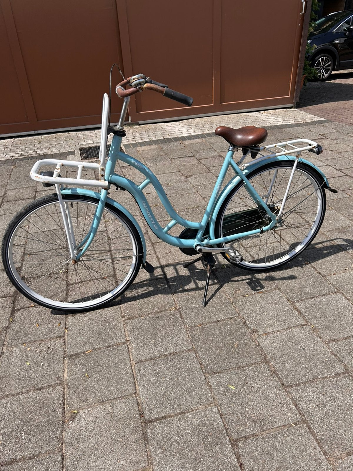 Dames fiets sparta framemaat 58 insch, 56 cm of meer, Ophalen, Zo goed als nieuw, Versnellingen