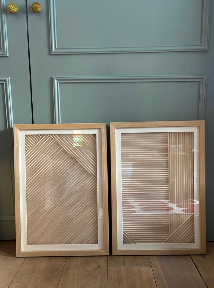 Set HKliving layered paper art frames, Ophalen