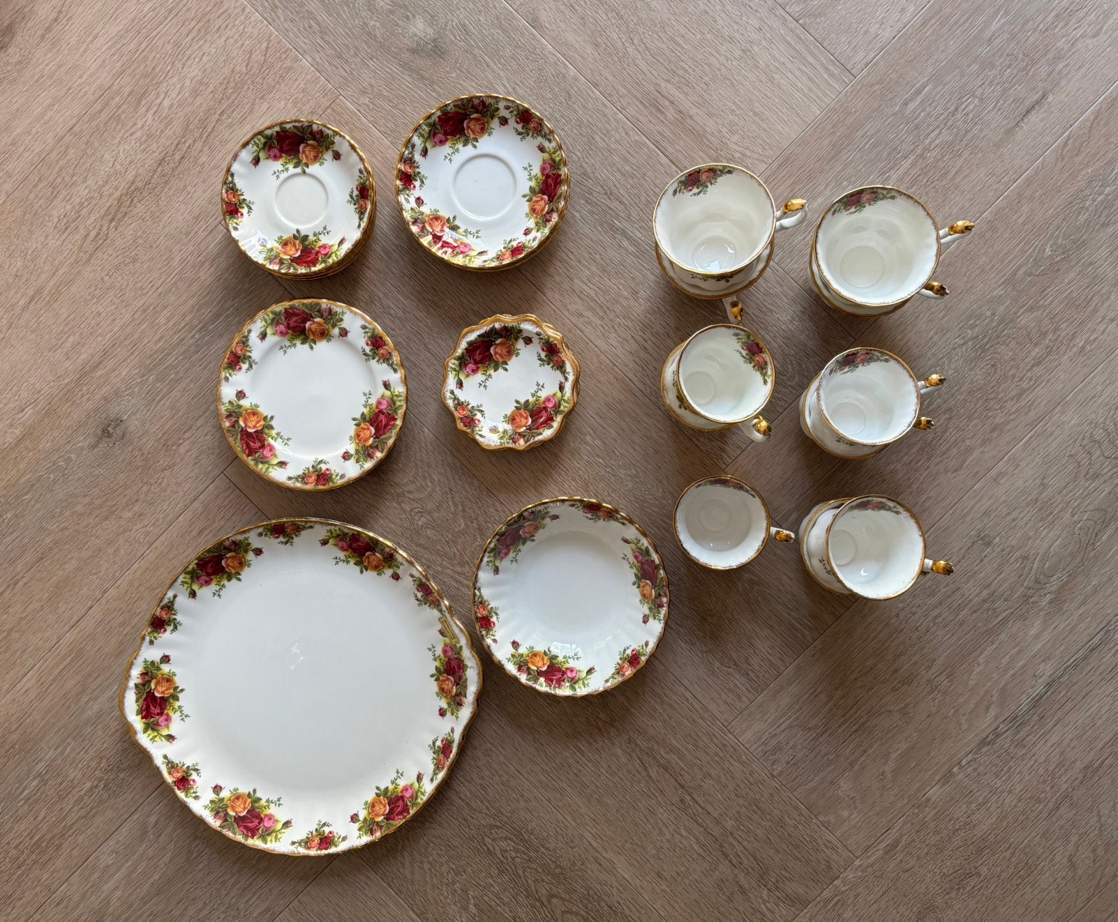 Royal Albert "Old Country Roses" servies - 34 delig, Ophalen