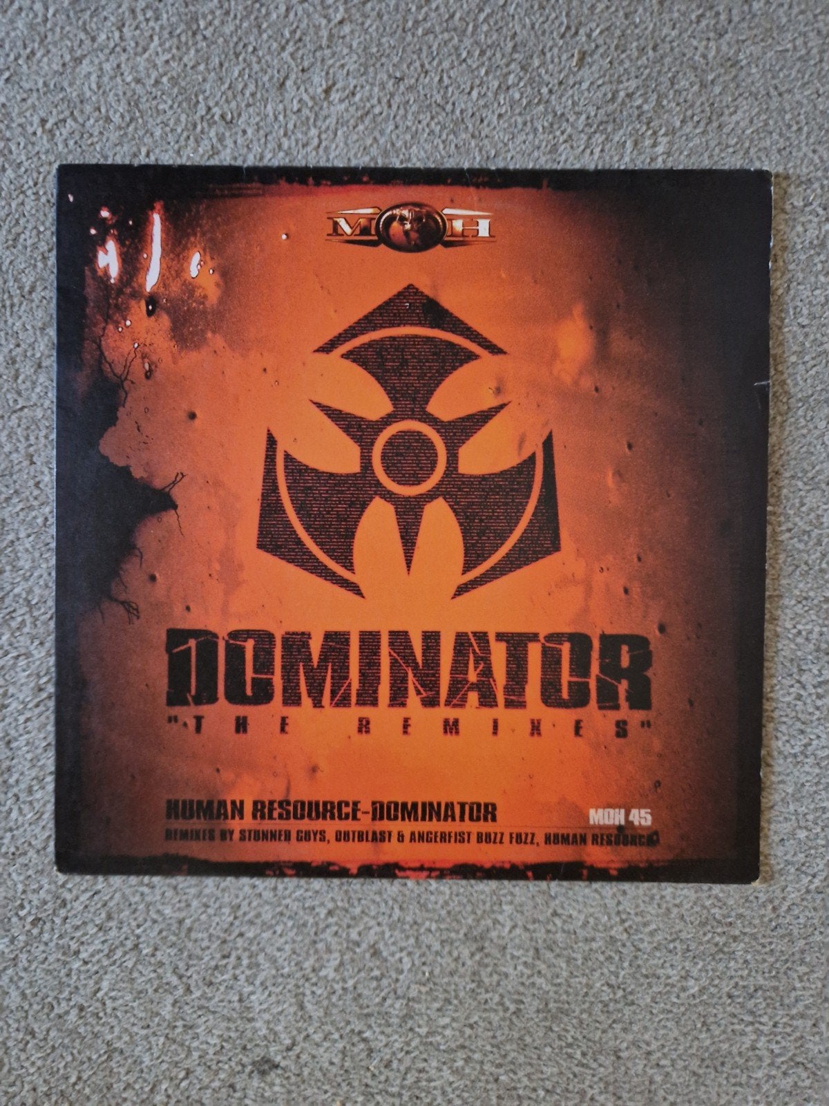 Human Resource - Dominator (The Remixes) MOH 45, Cd's en Dvd's, Vinyl | Dance en House, Ophalen, Gebruikt, Hardcore, EP