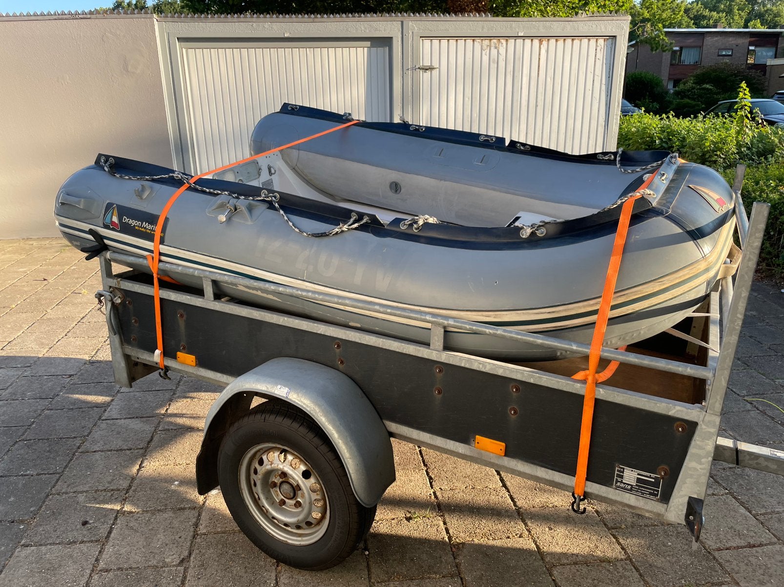 Leuke Rib /rubberboot 2,40m Dragon Marine, Ophalen, Zo goed als nieuw