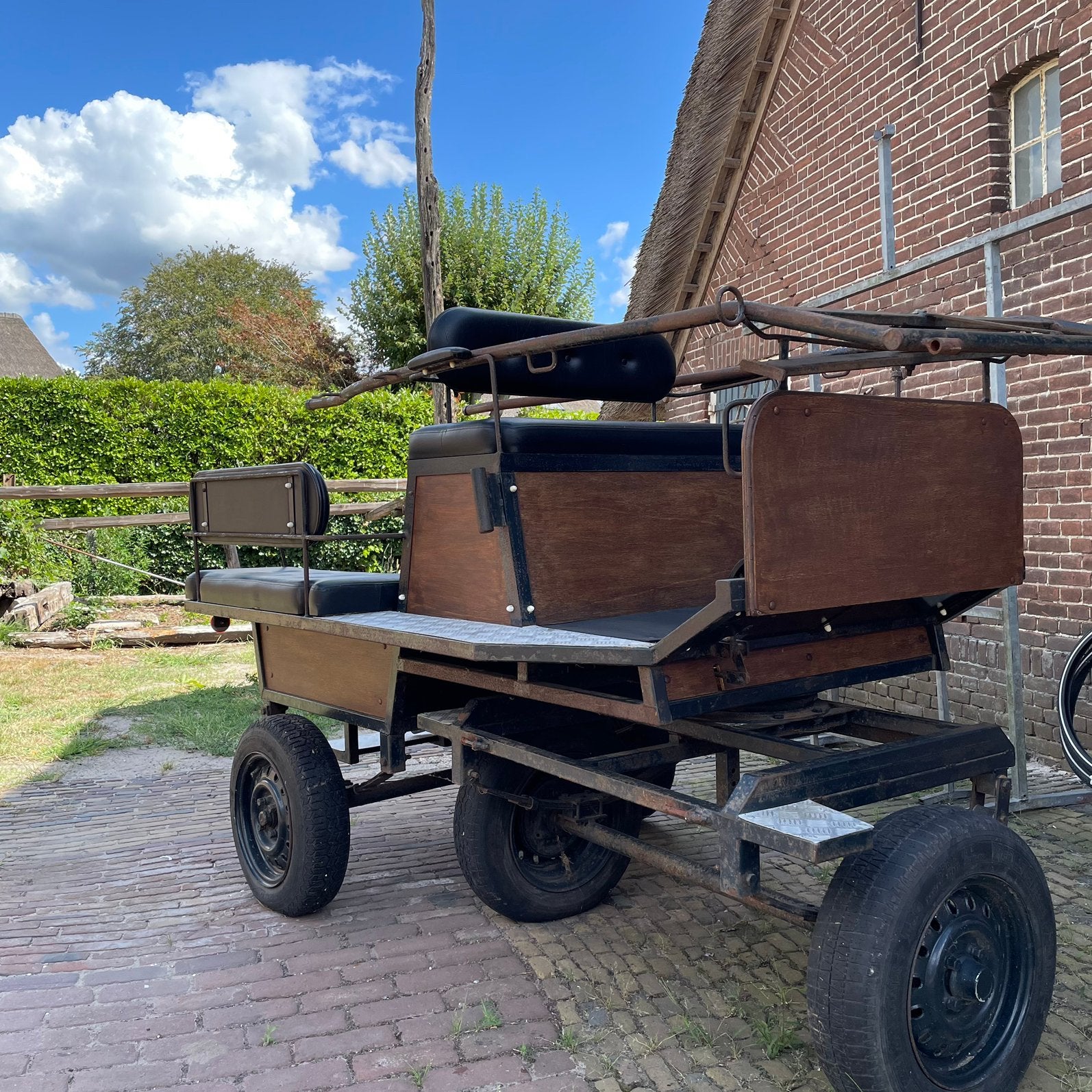 Menkar / menwagen paard, Dieren en Toebehoren, Gebruikt, Paard