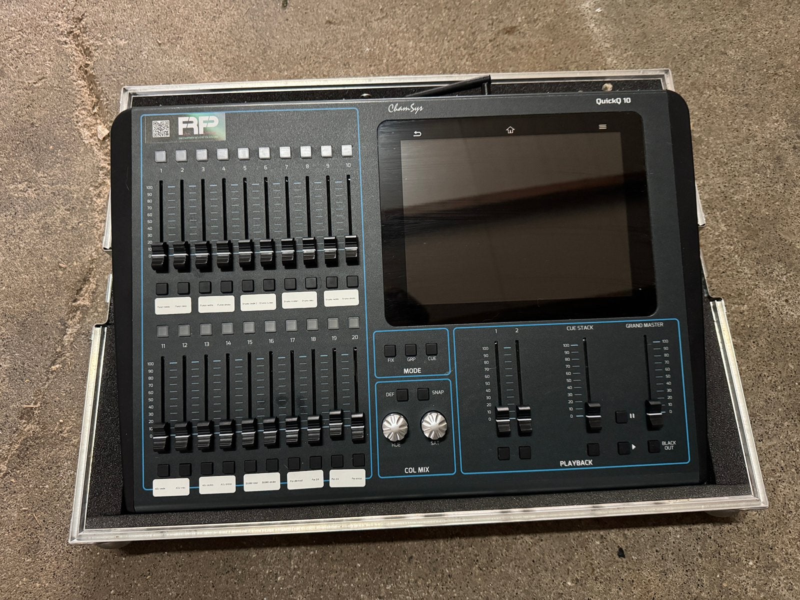 Chamsys QuickQ10, Ophalen of Verzenden, Zo goed als nieuw, Licht, Geluidgestuurd