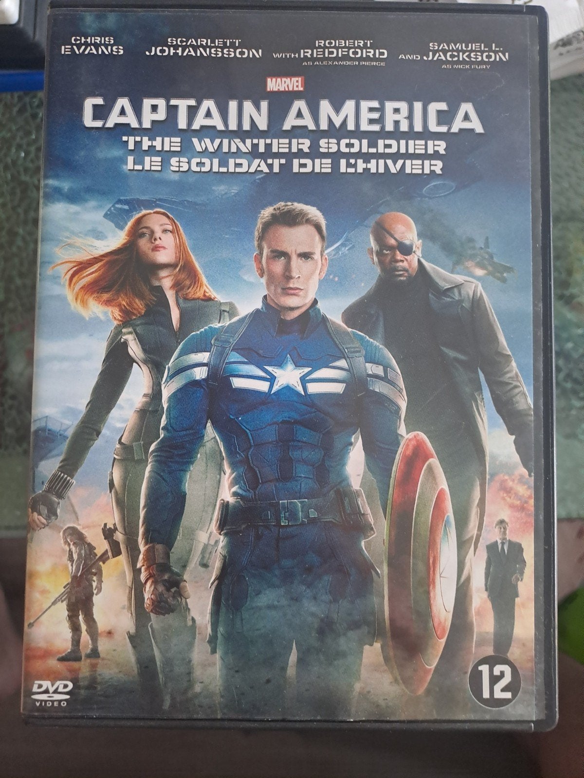 Captain America - winters soldier (dvd), Cd's en Dvd's, Vanaf 12 jaar, Ophalen of Verzenden, Zo goed als nieuw