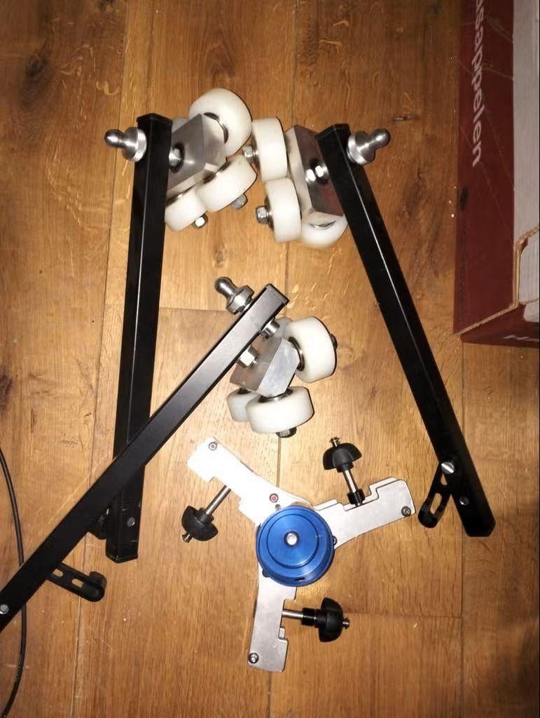 Cambo Dolly, Audio, Tv en Foto, Fotografie | Statieven en Balhoofden, Ophalen of Verzenden, Zo goed als nieuw, Minder dan 150 cm