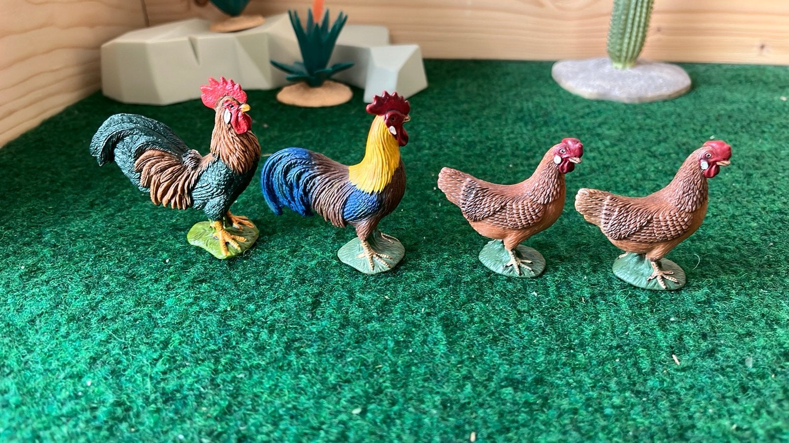 Schleich hanen en kippen, Ophalen of Verzenden, Zo goed als nieuw