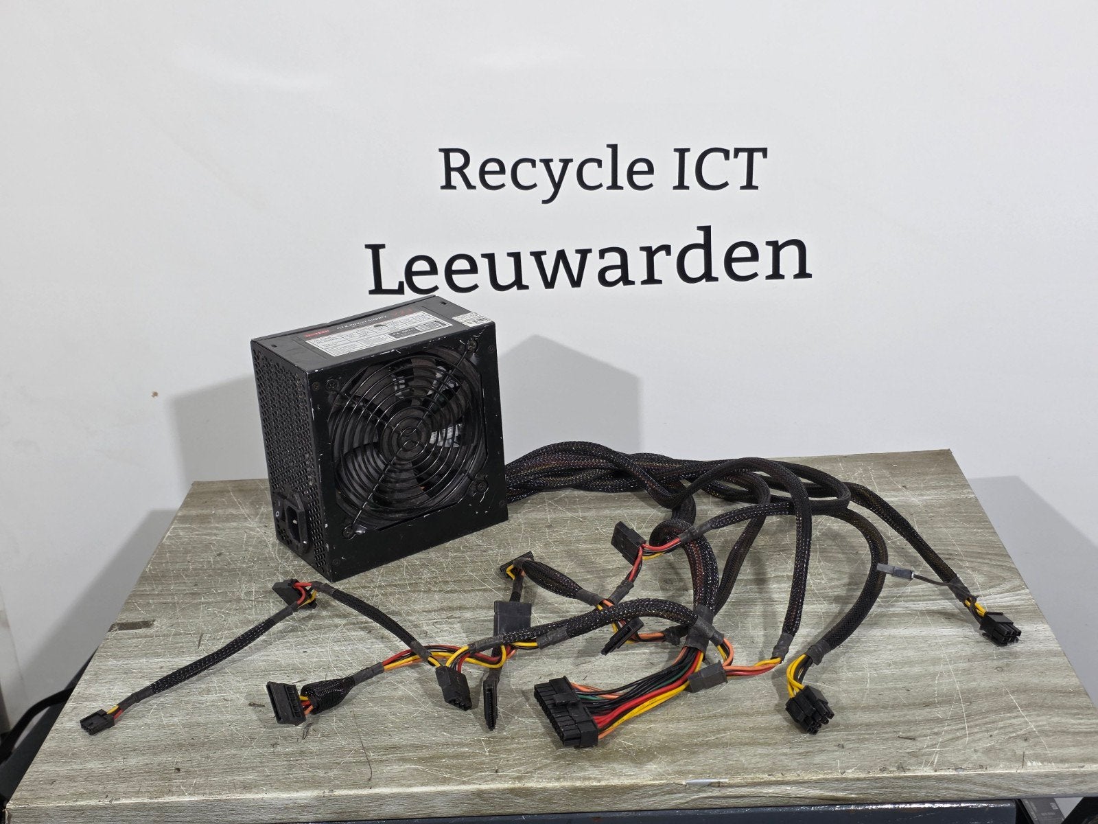 Ms-tech 650w max voeding psu power supply ms-n650-val v2.3, Gebruikt, ., Ophalen of Verzenden, .