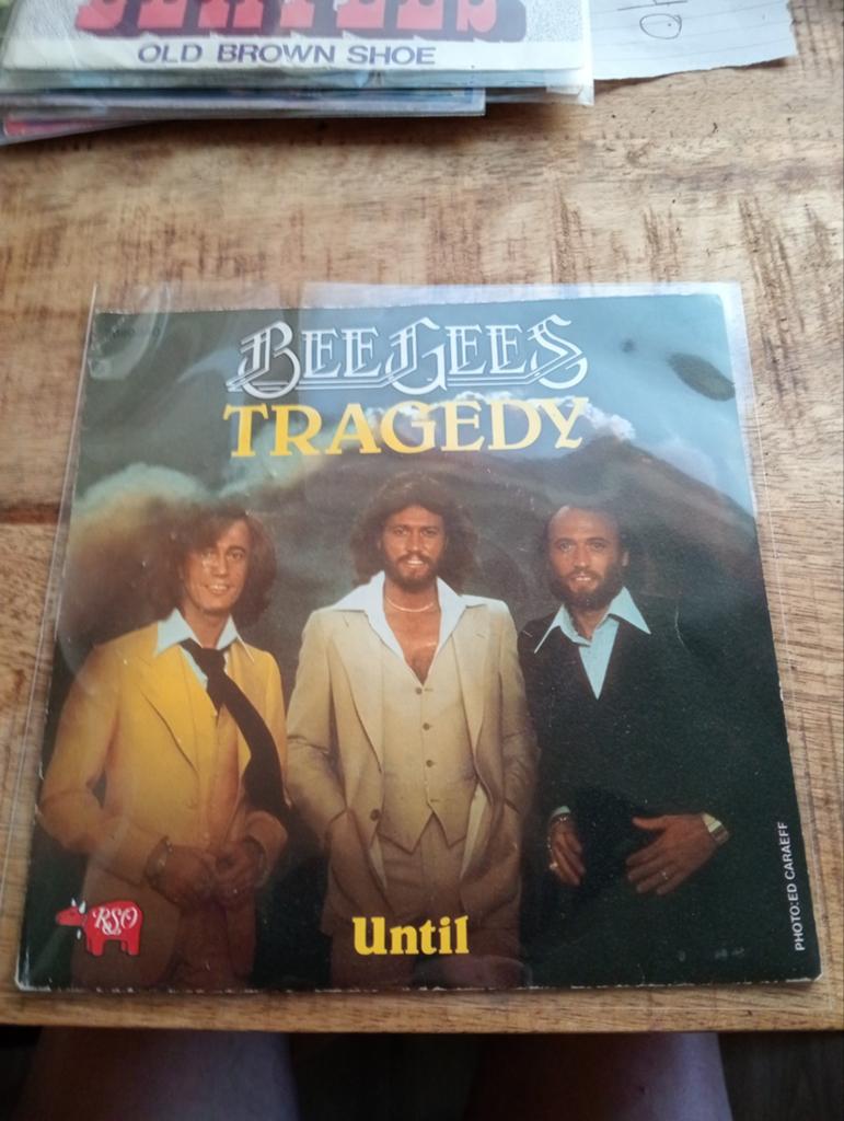 The bee Gees - tragedy, Ophalen of Verzenden, Zo goed als nieuw, Pop