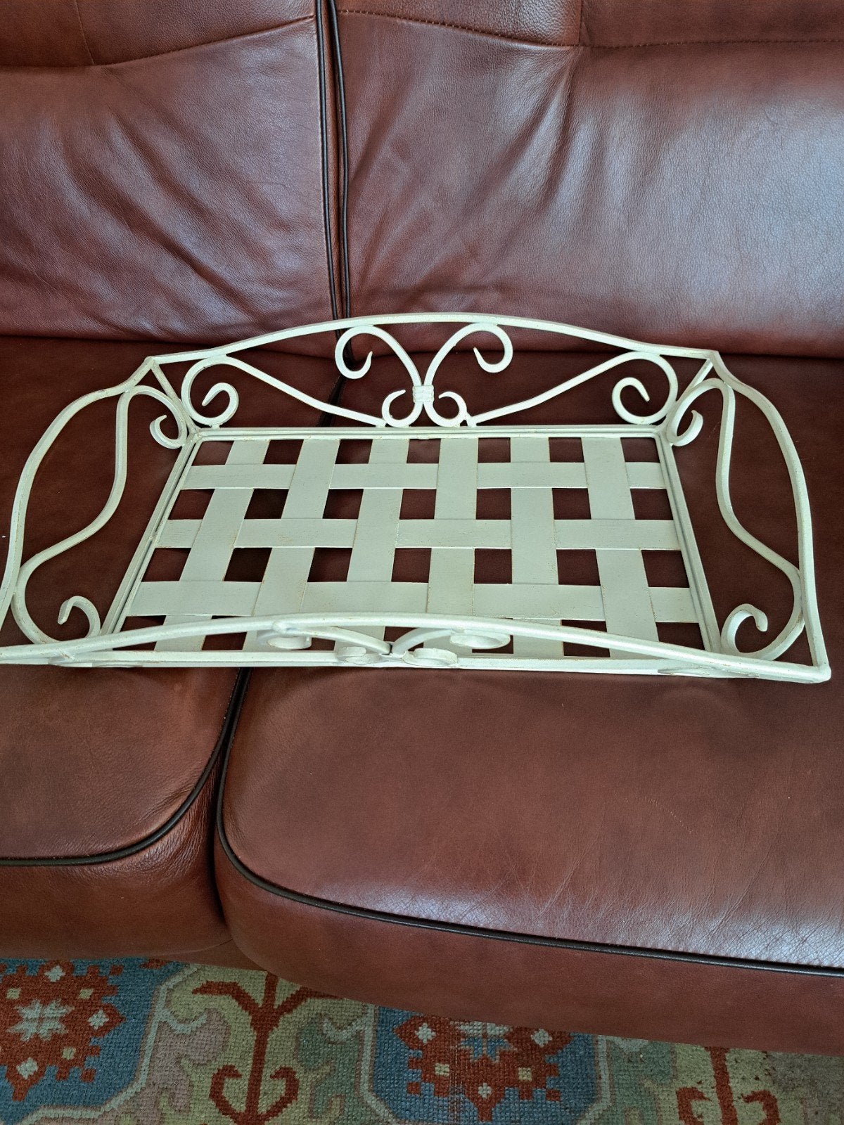 Mooie smeedijzeren  blad voor de tuin, Ophalen of Verzenden