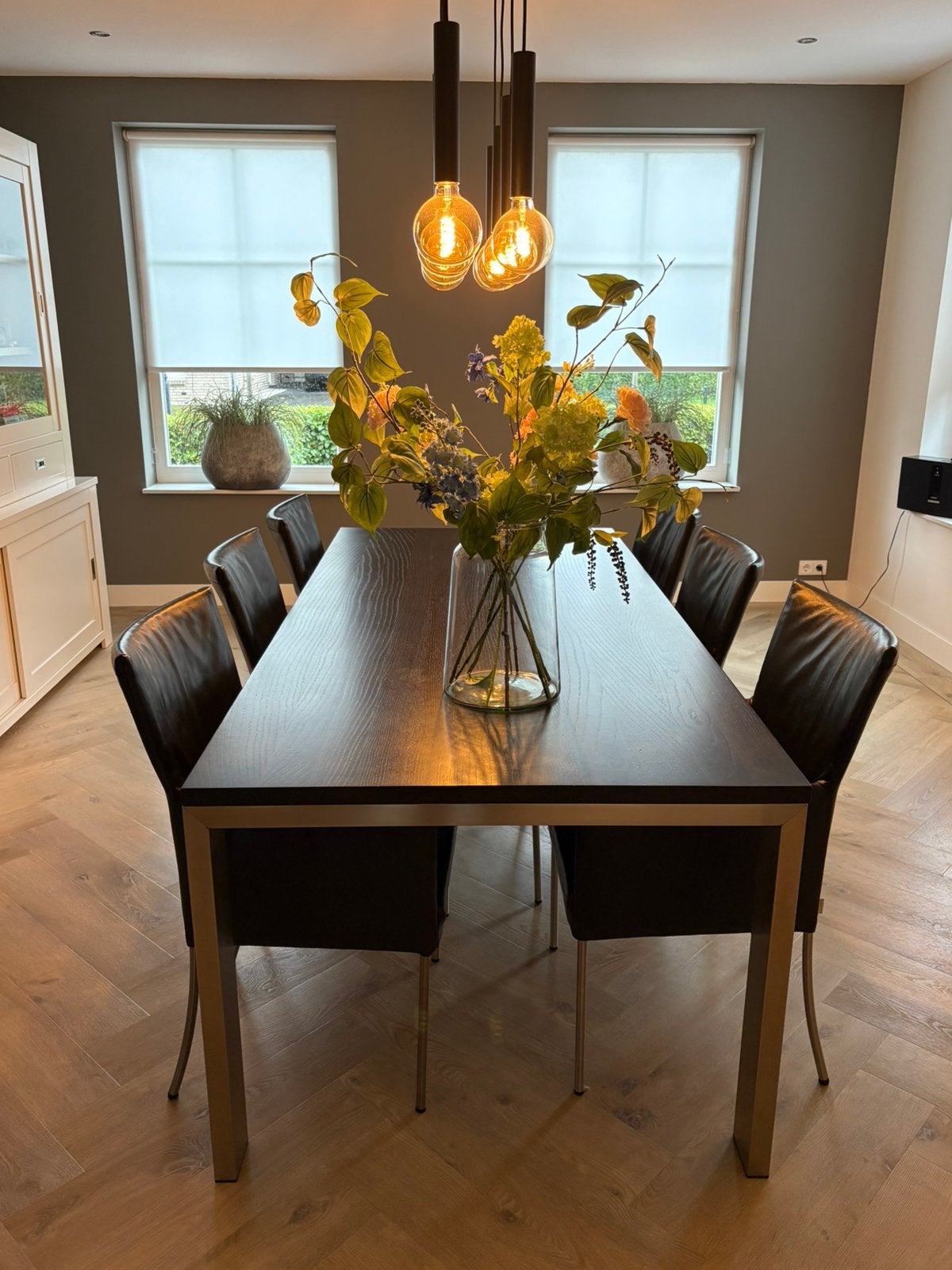 Bert Plantagie eettafel Bridge 6 personen 240 x 100 cm, Ophalen, Gebruikt, 100 tot 150 cm, 200 cm of meer