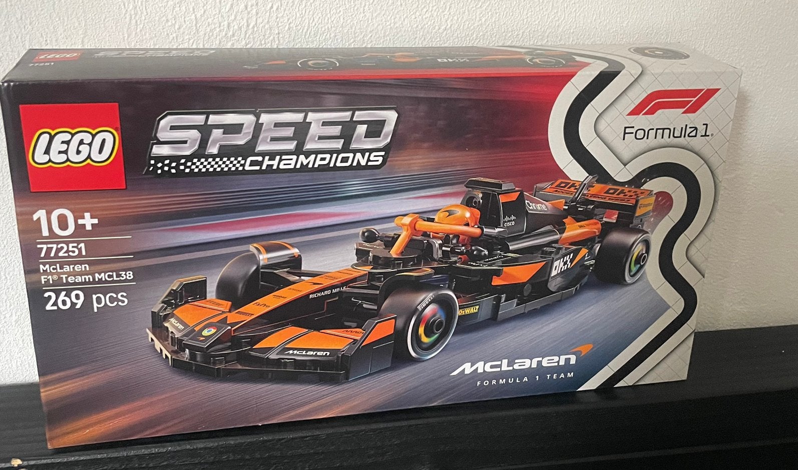 Speed Champions F1 MCLaren 77251, Lego, Nieuw, Inclusief extra onderdelen, Complete set