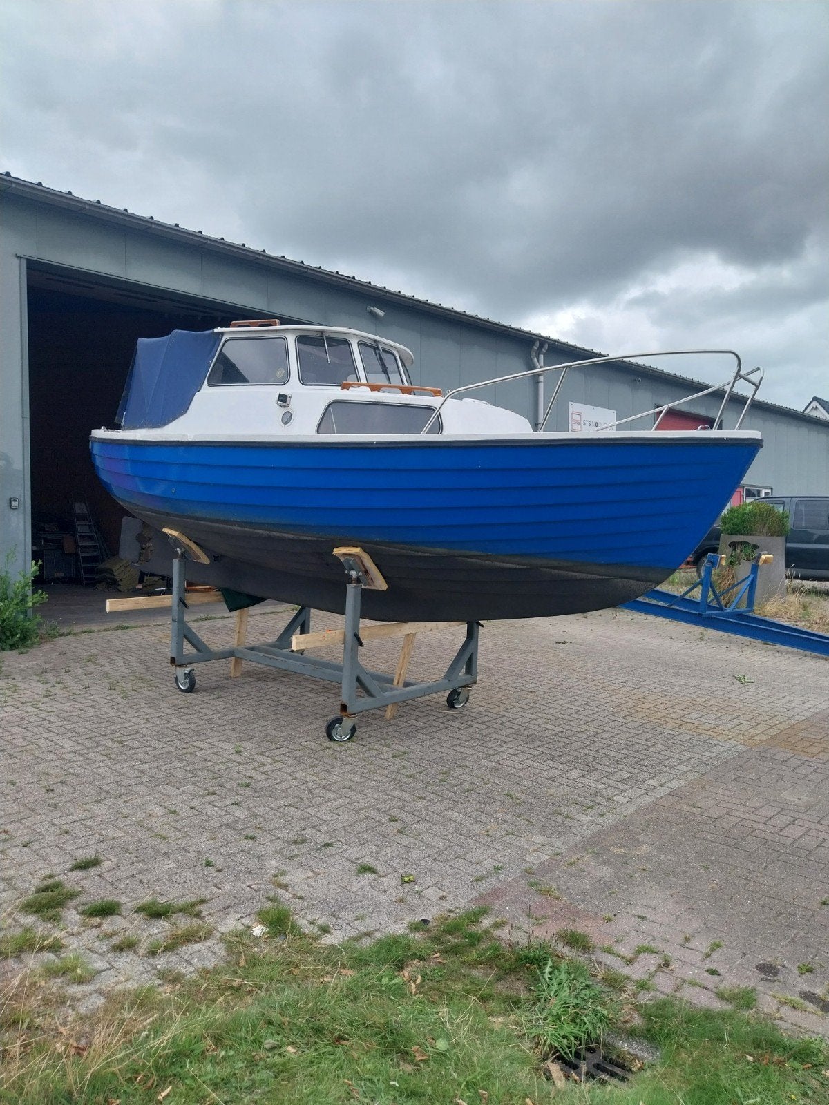 Noorse spitsgatter Corall 22, Watersport en Boten, Gebruikt, Polyester, Trailer, Benzine