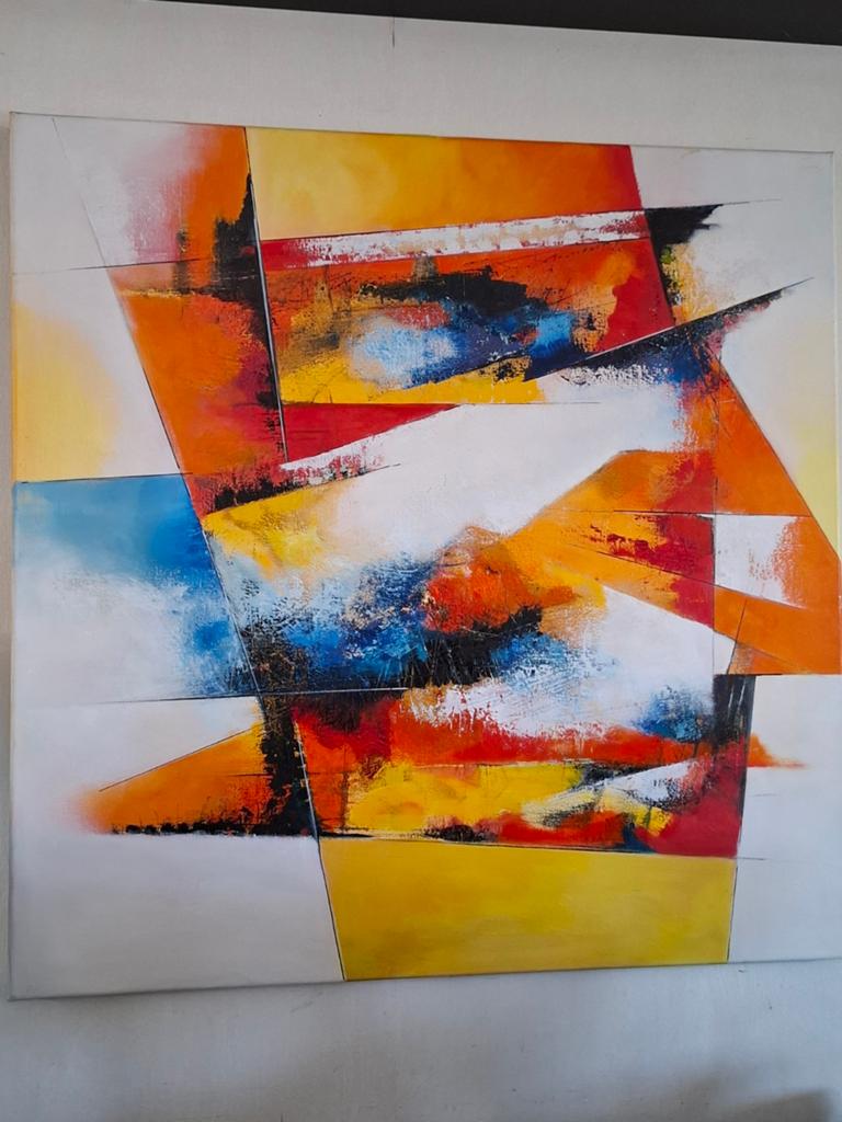 Schilderij van Arie Dubbeldam, Ophalen