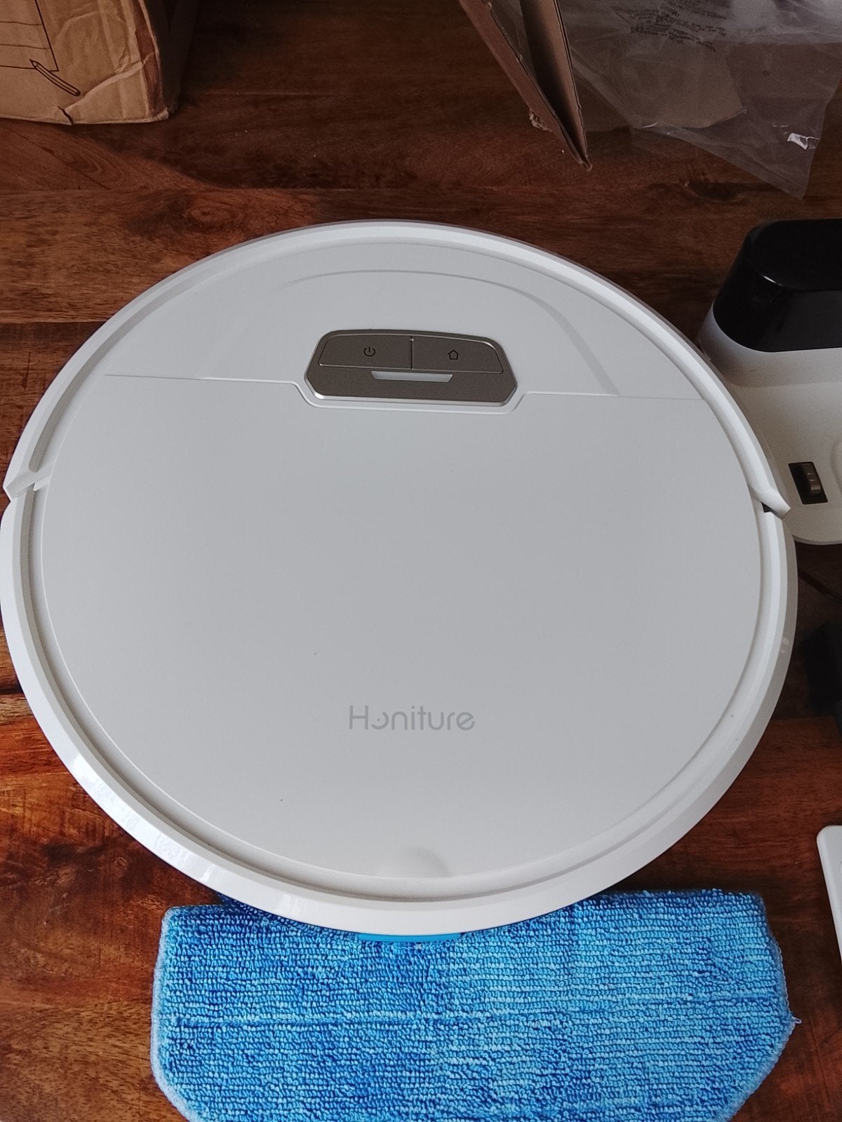Honiture G20 Robotstofzuiger met Dweilfunctie - ZGAN, Witgoed en Apparatuur, Stofzuigers, ., Ophalen of Verzenden, Zo goed als nieuw