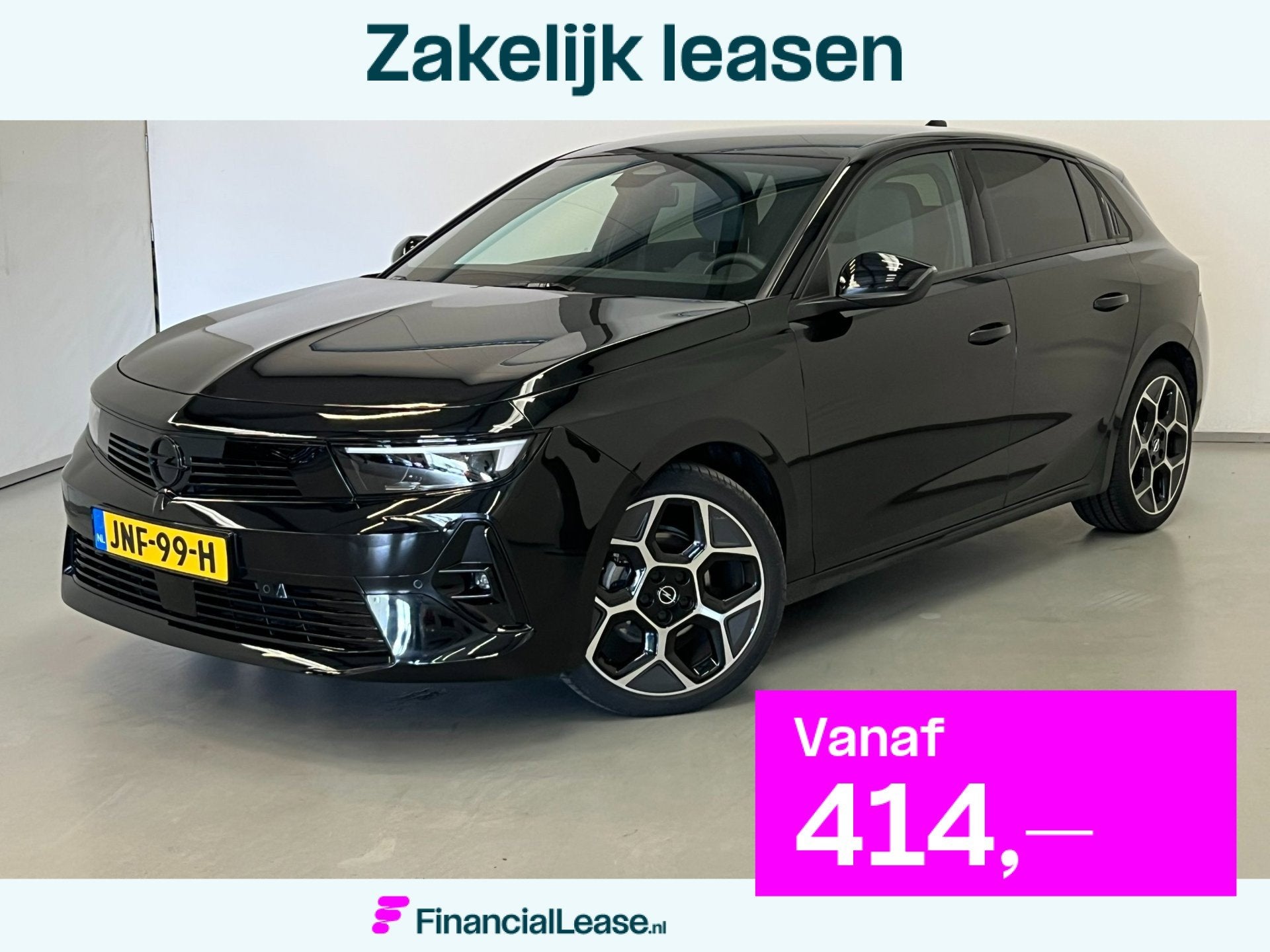Opel Astra 1.2 Turbo Sport Night Edition / CarPlay / 18" LM, Stof, Gebruikt, 1199 cc, Zwart