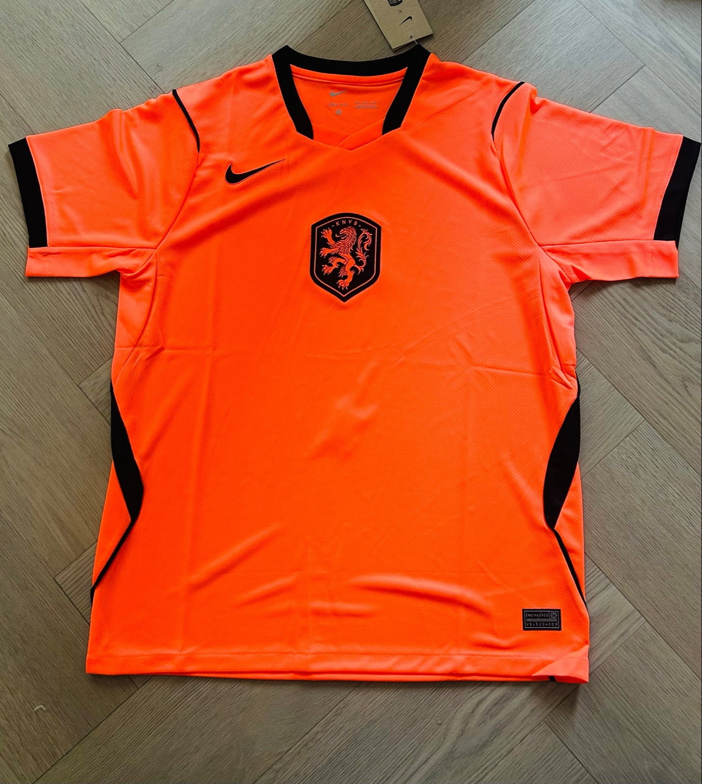 Nike Oranje Thuisshirt KNVB Maat M Nieuw met kaartjes, Ophalen of Verzenden, Nieuw
