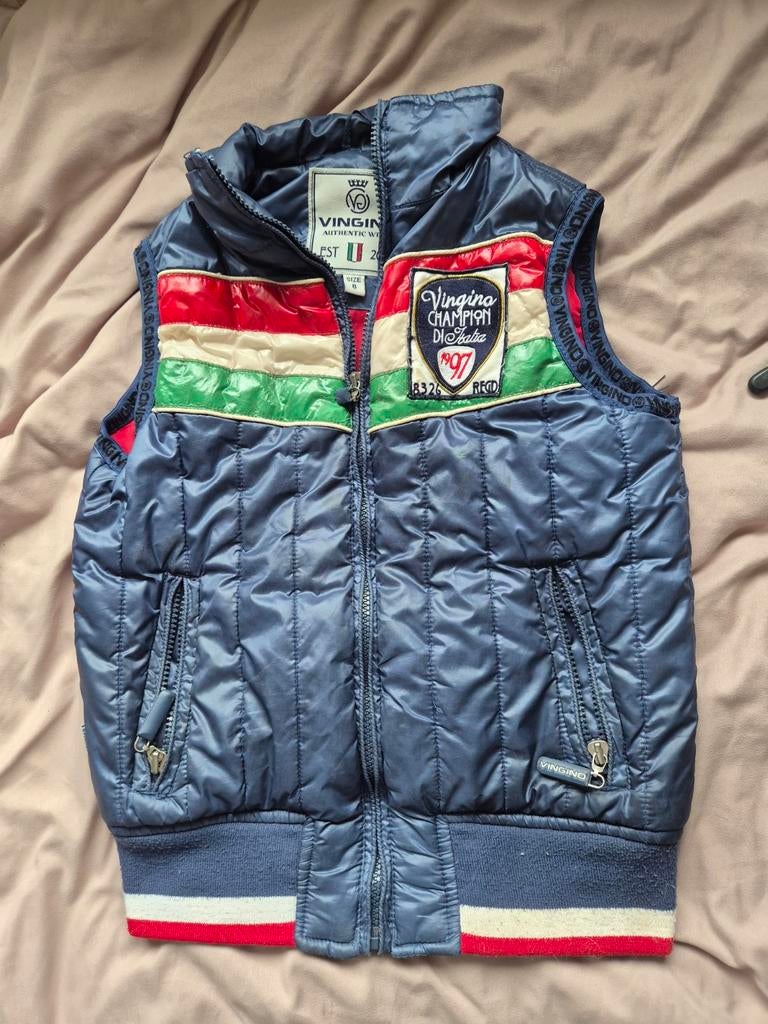 Vingino Bodywarmer Maat 140/146 (8 jaar) - Zo goed als nieuw, Ophalen of Verzenden, Zo goed als nieuw, Vingino, Jongen of Meisje