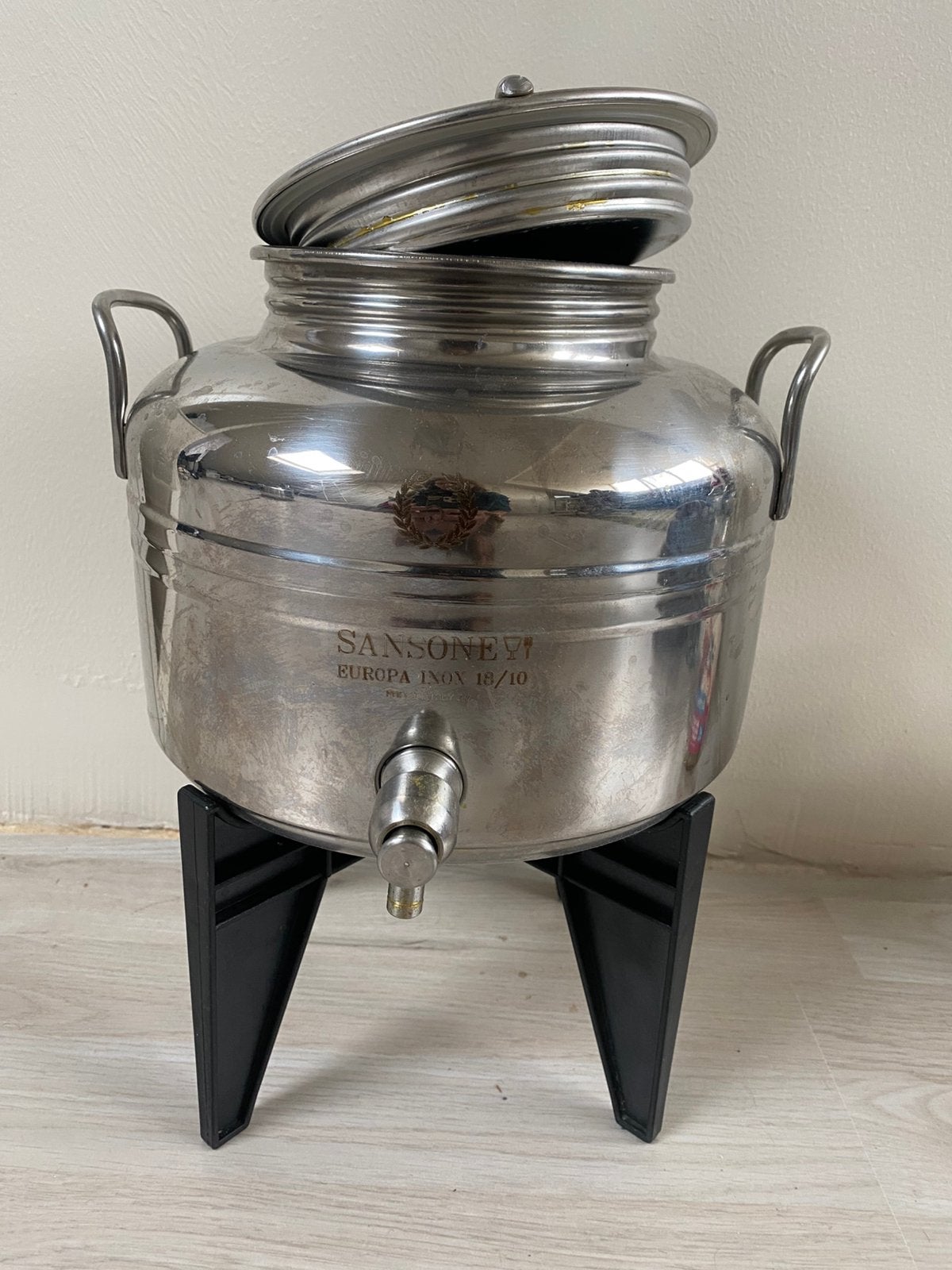 5 liter olijfolie Sansone Europa, Ophalen, Metaal