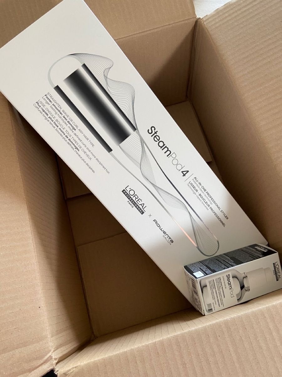L'Oréal Professionnel SteamPod 4 Stijltang, Witgoed en Apparatuur, Ophalen of Verzenden, Nieuw, Haarverzorging