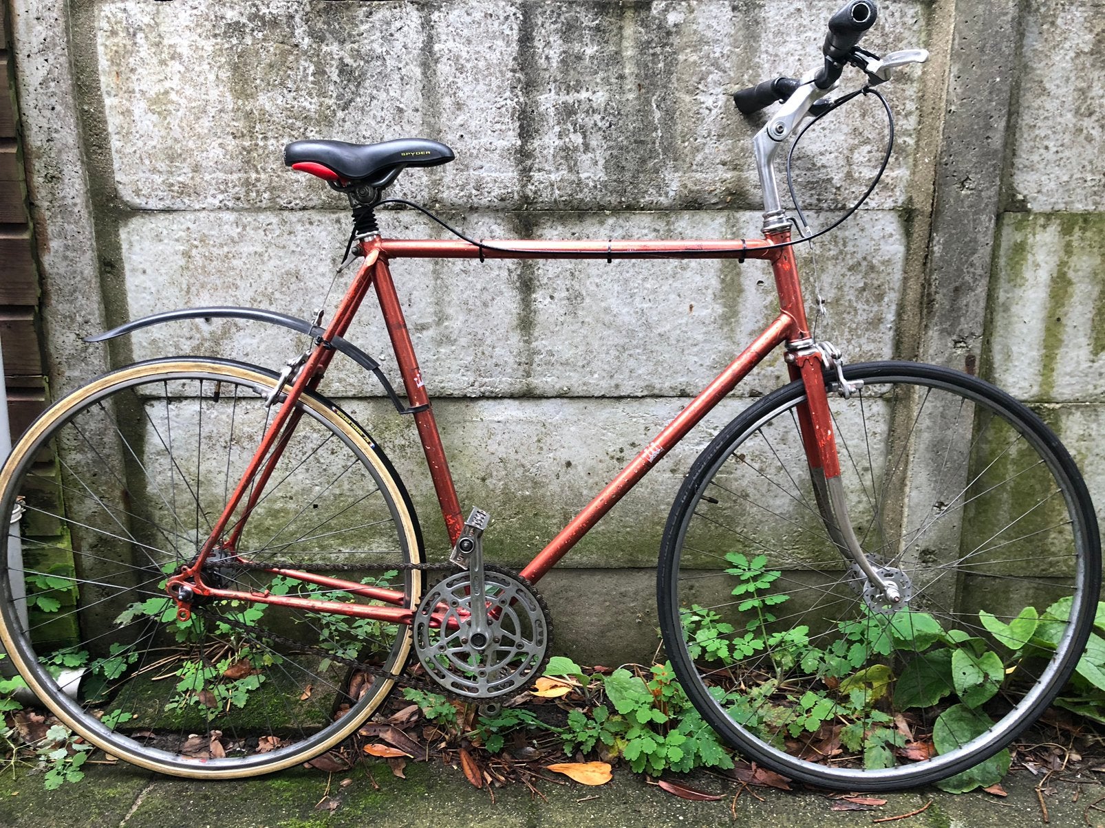 Singlespeed, Fietsen en Brommers, 59 cm of meer, Ophalen, Velgrem, Jaren '60 of nieuwer
