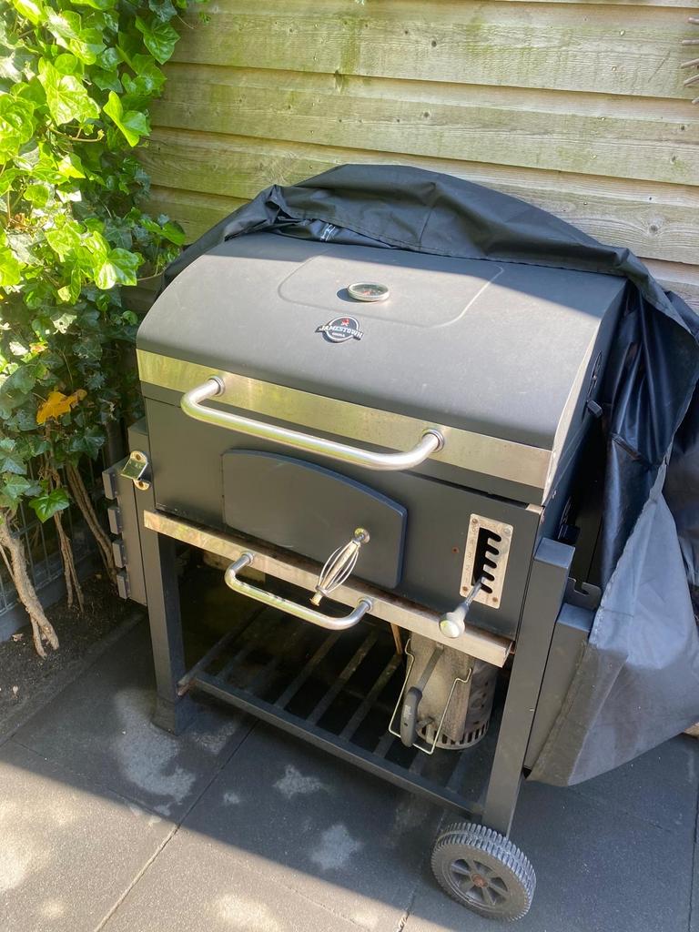 Jamestown Grill BBQ met hoes - Gebruikt, Tuin en Terras, Gasbarbecues, Ophalen, Gebruikt
