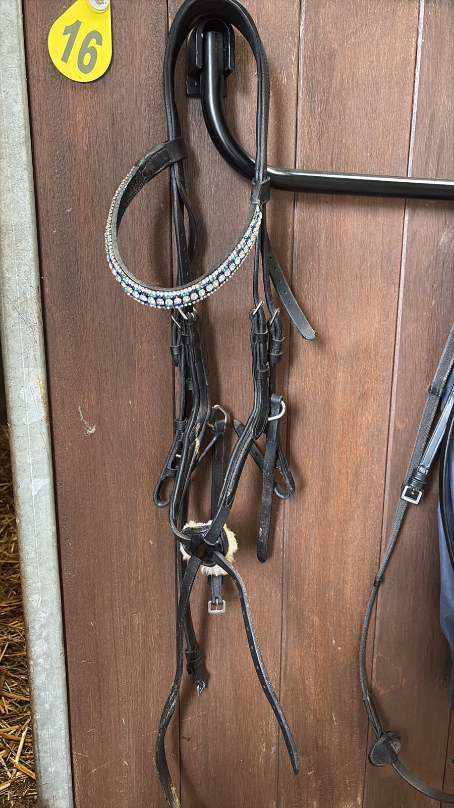 Mexicaans hoofdstel Cob, Dieren en Toebehoren, Paarden en Pony's | Hoofdstellen en Tuigage, Ophalen of Verzenden, Gebruikt