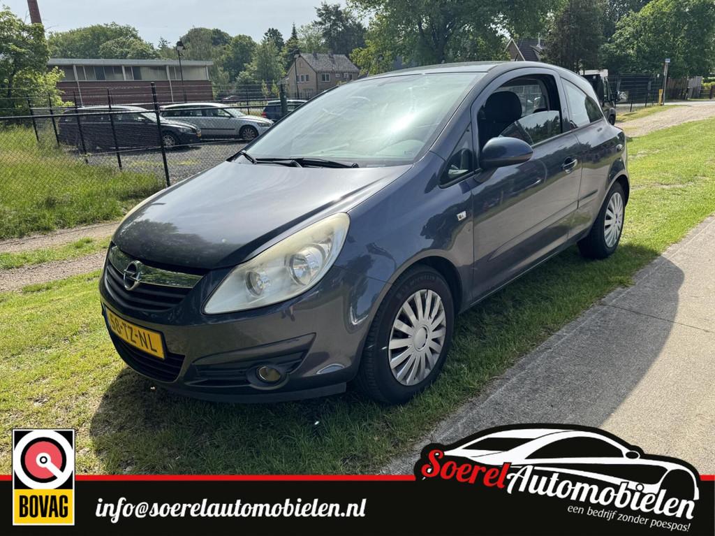 Opel Corsa 1.2-16V Enjoy, Auto's, Opel, Voorwielaandrijving, 450 kg, 4 cilinders, Met garantie (alle)