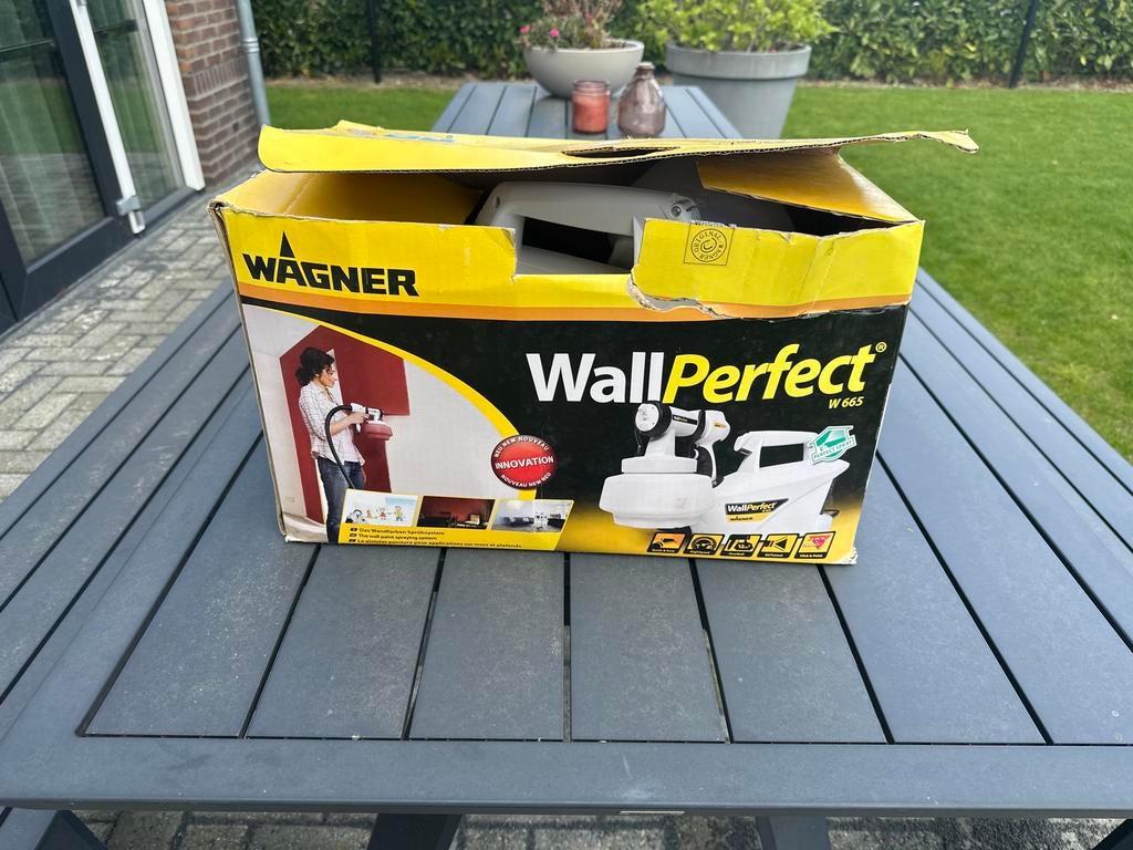 Wagner WallPerfect W665 verfsproeimachine, Ophalen, Zo goed als nieuw, Verfspuit of Verfpomp