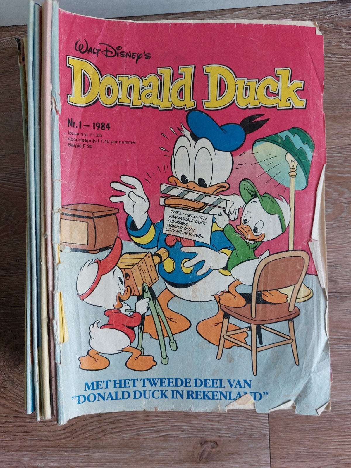 Donald Duck Weekblad Jaargang 1984 Compleet, Gelezen, Complete serie of reeks, Ophalen of Verzenden, Walt Disney  Donald duck