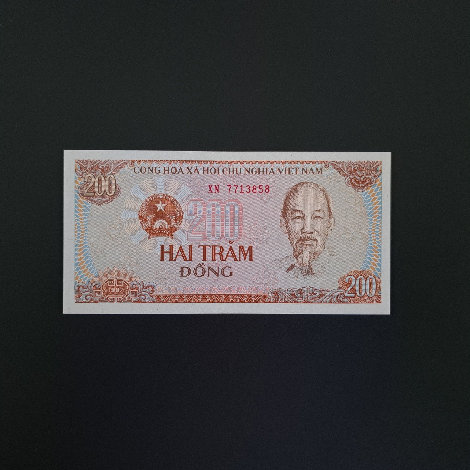 200 dong Vietnam #026, Ophalen of Verzenden, Zuidoost-Azië, Los biljet