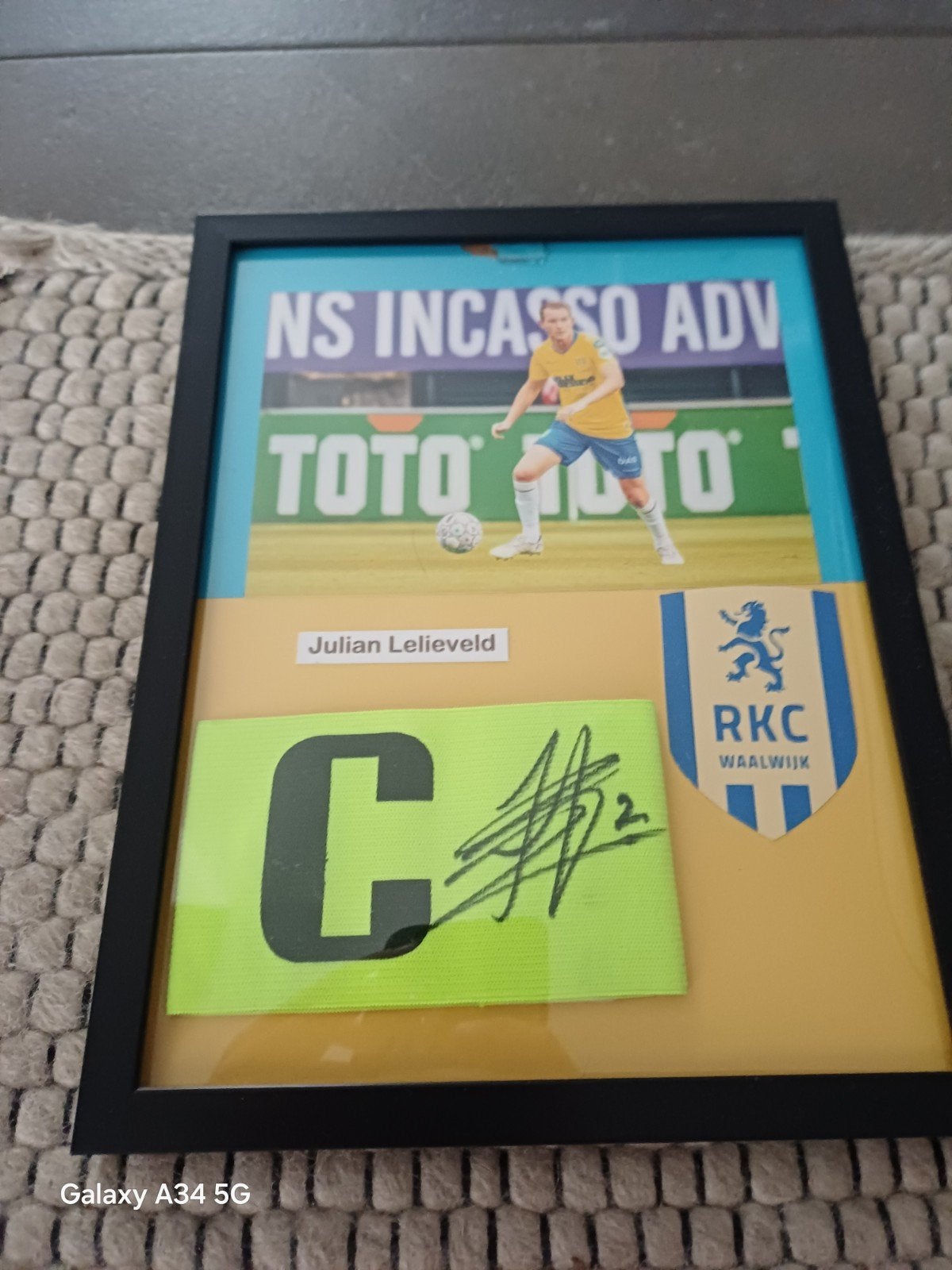 Fotolijst RKC, Sport en Fitness, Voetbal, Ophalen of Verzenden, Zo goed als nieuw, Overige typen