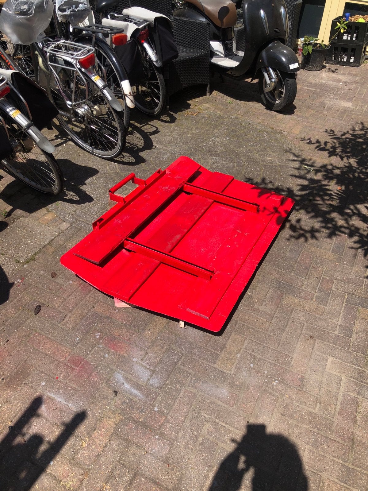 Paardenbakvlakker / Moestuinvlakker, Ophalen, Gebruikt