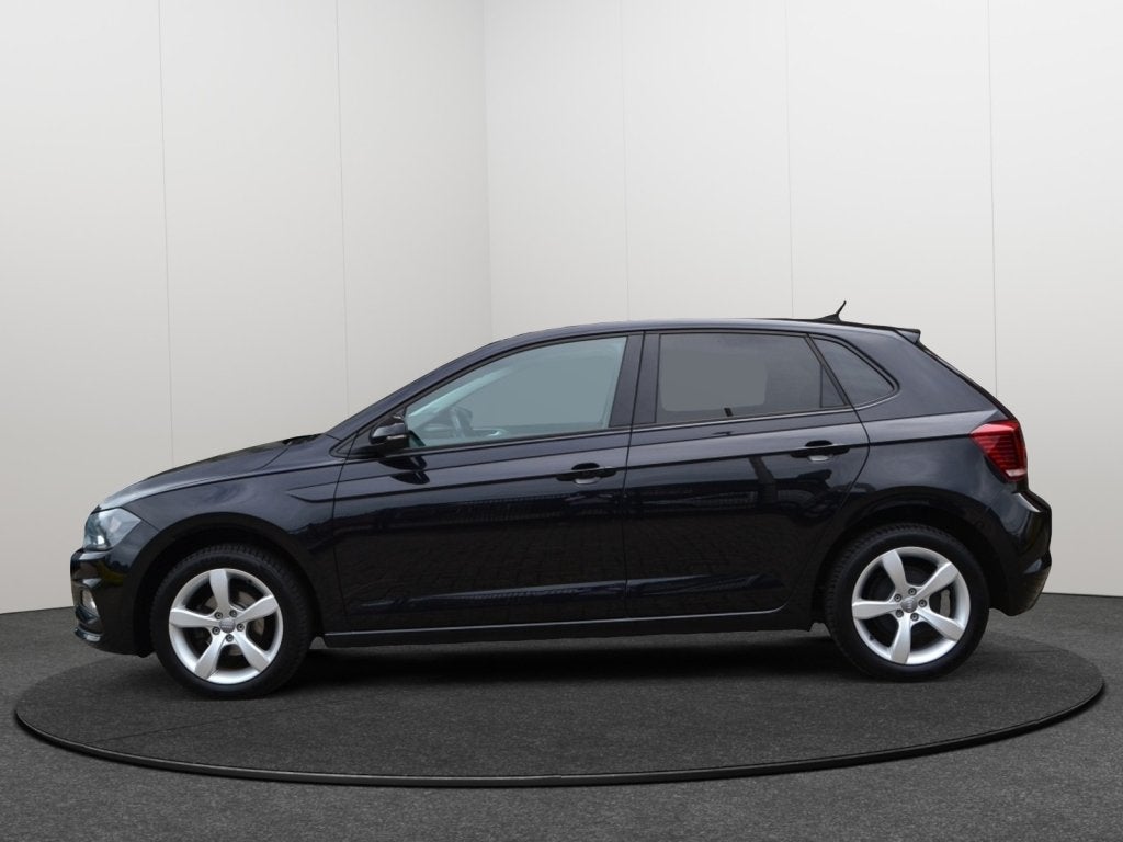 Volkswagen Polo 1.0 TSI Comfortline Camera/Navi/ACC, Auto's, Stof, Zwart, Origineel Nederlands, Bedrijf