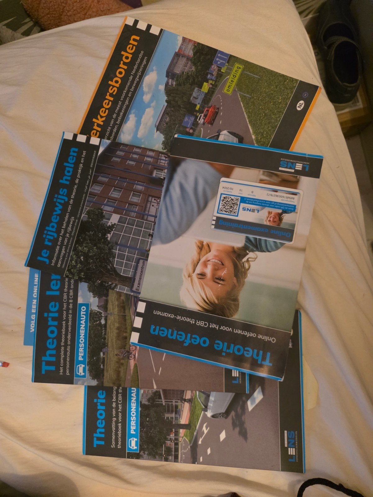 Theorie boeken rijbewijs b, Ophalen