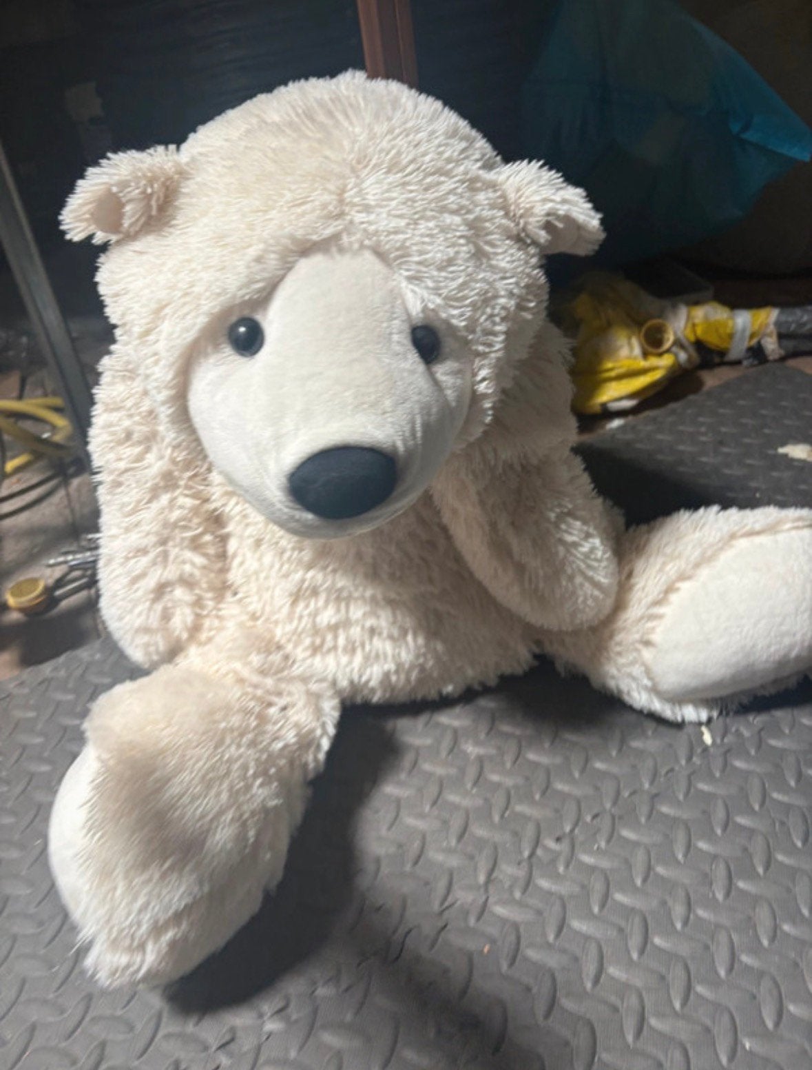 Ijsbeer knuffel, Kinderen en Baby's, Speelgoed | Knuffels en Pluche, Ophalen, Gebruikt, Overige merken, Overige karakters