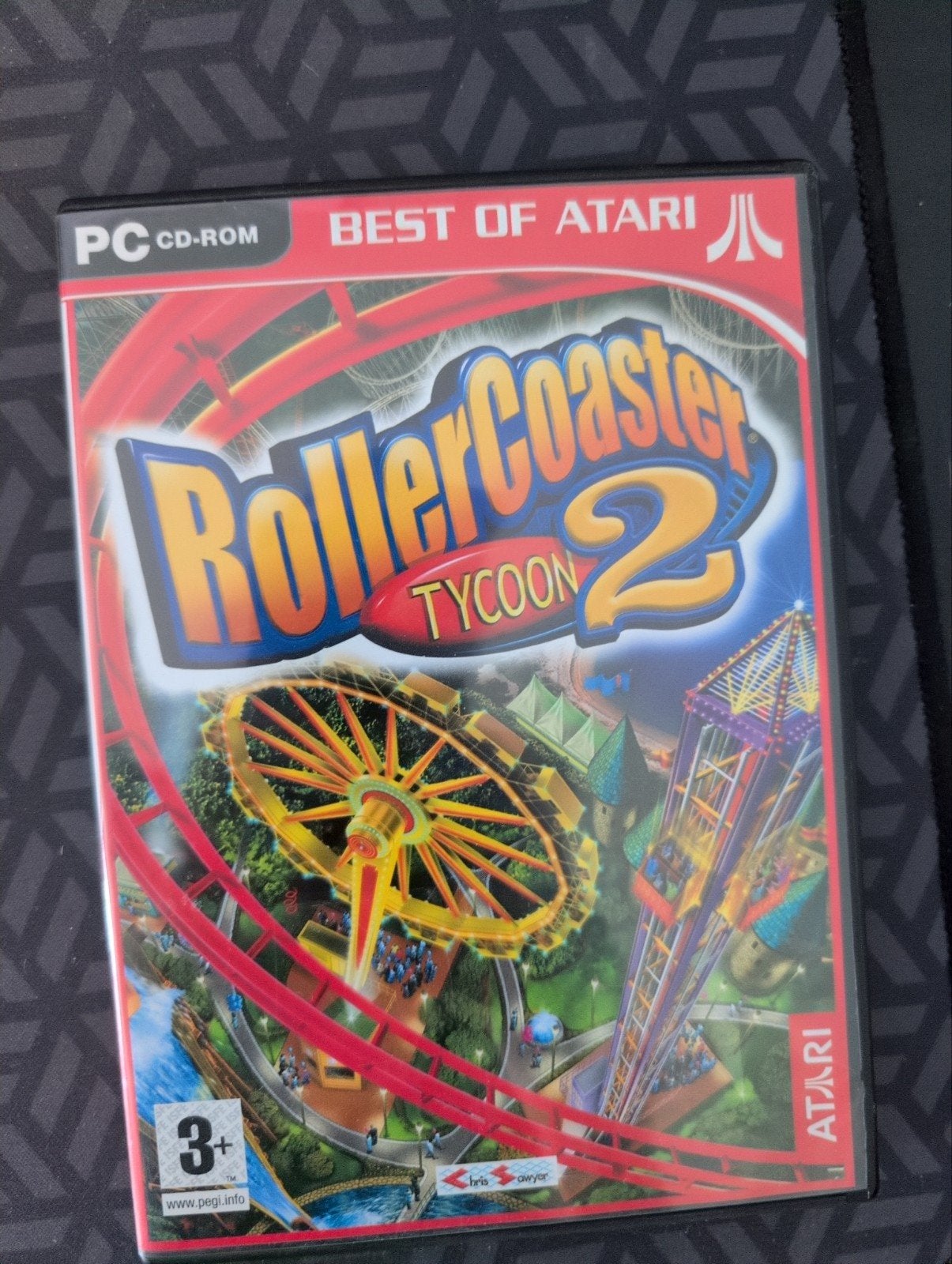 RollerCoaster Tycoon 2 PC CD-ROM - Best of Atari, 1 speler, Ophalen of Verzenden, Zo goed als nieuw, Vanaf 3 jaar